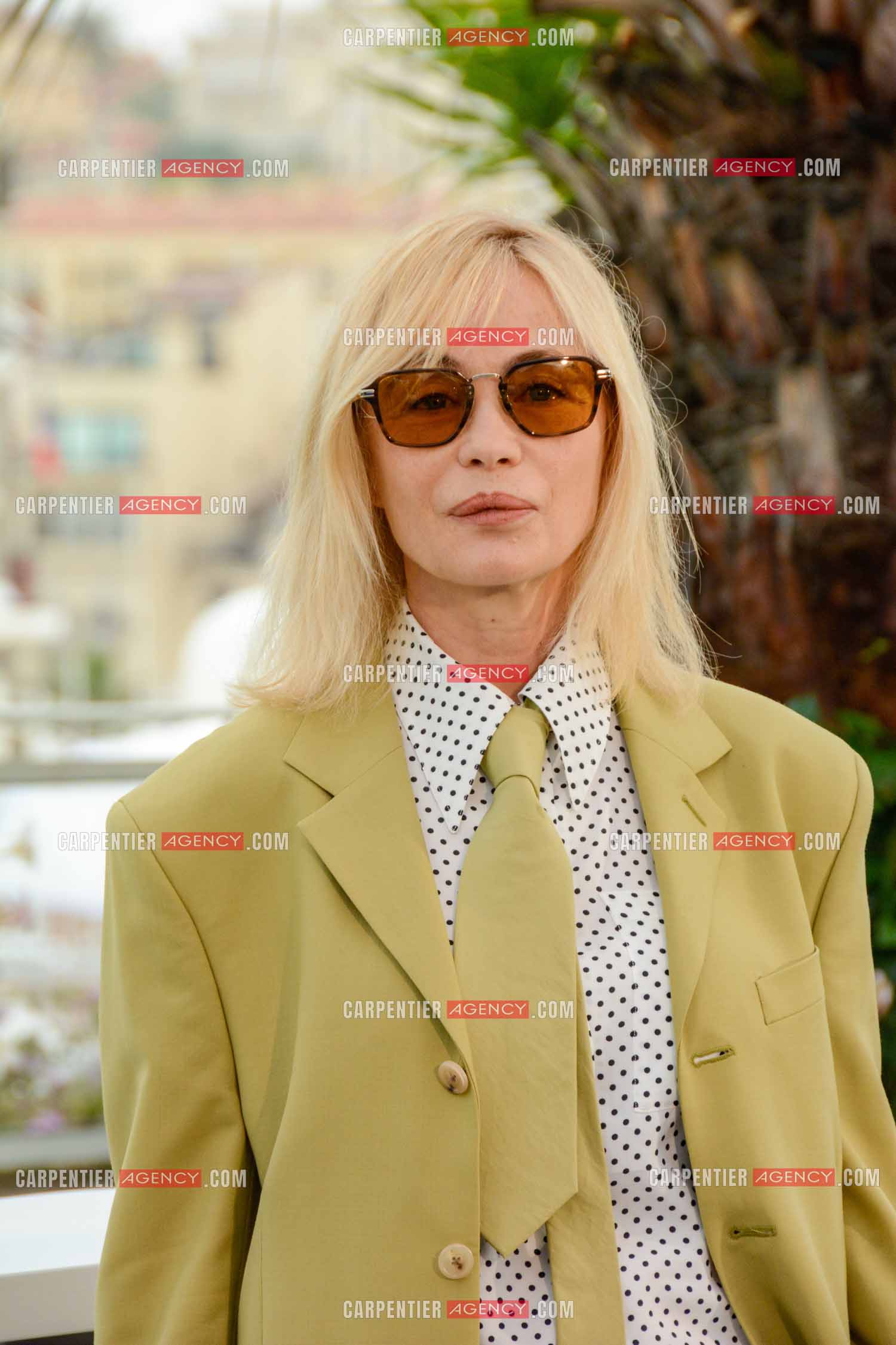 Ouverture du  77ème Festival de Cannes du 14 au 25 mai 2024. L'actrice Emmanuelle Béart lors du  photocall.