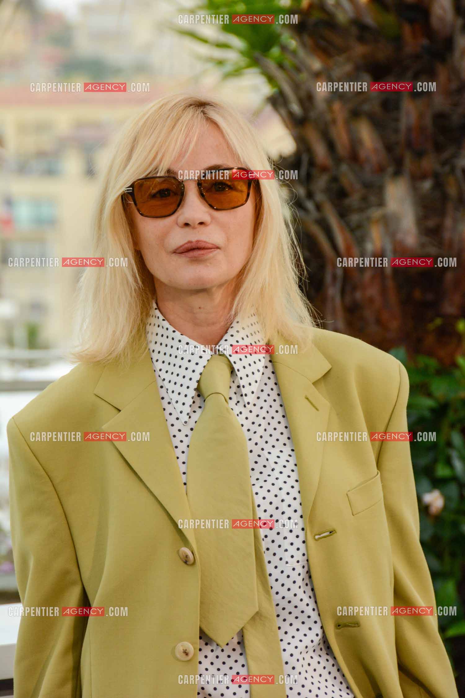 Ouverture du  77ème Festival de Cannes du 14 au 25 mai 2024. L'actrice Emmanuelle Béart lors du  photocall.