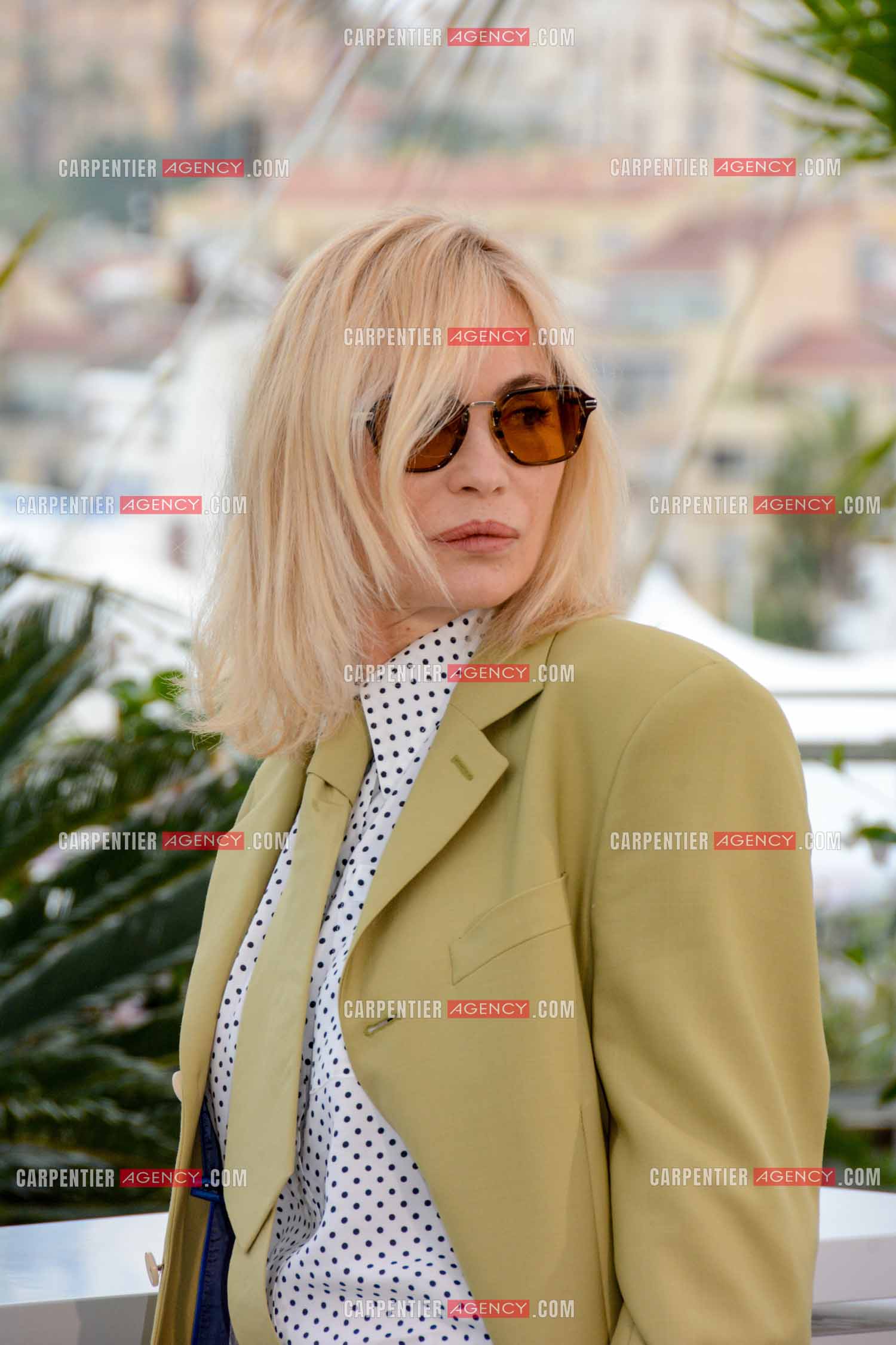 Ouverture du  77ème Festival de Cannes du 14 au 25 mai 2024. L'actrice Emmanuelle Béart lors du  photocall.