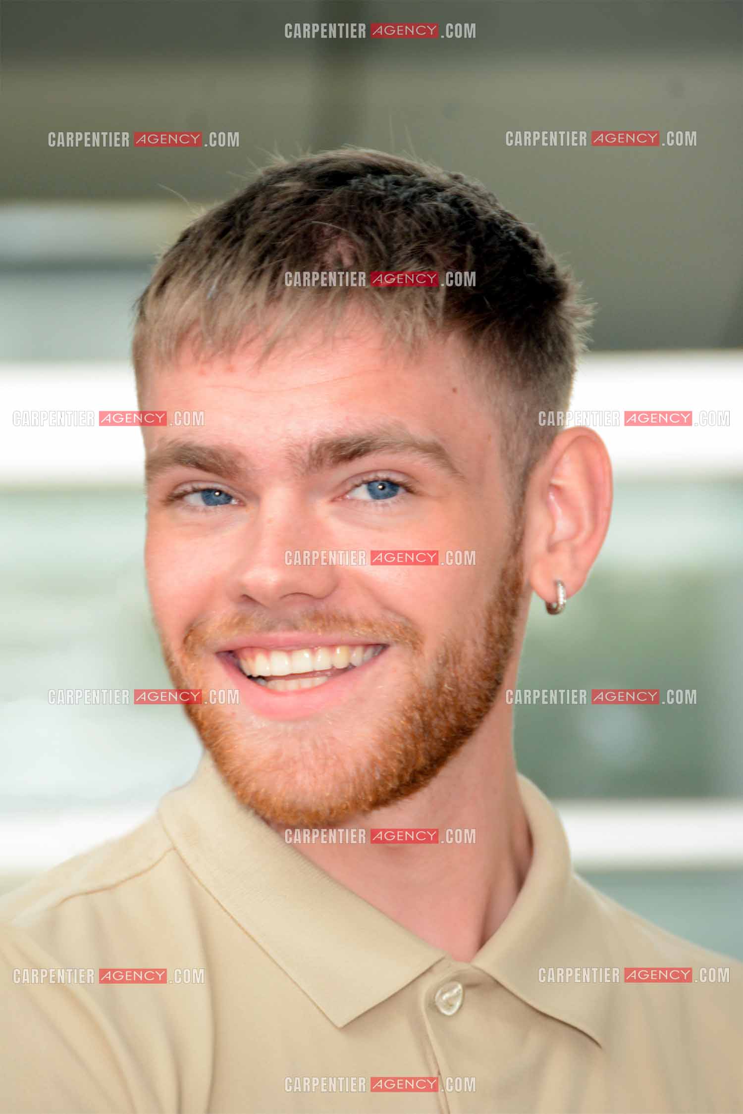 Ouverture du  77ème Festival de Cannes du 14 au 25 mai 2024. L'acteur Baldur Einarsson lors du photocall.