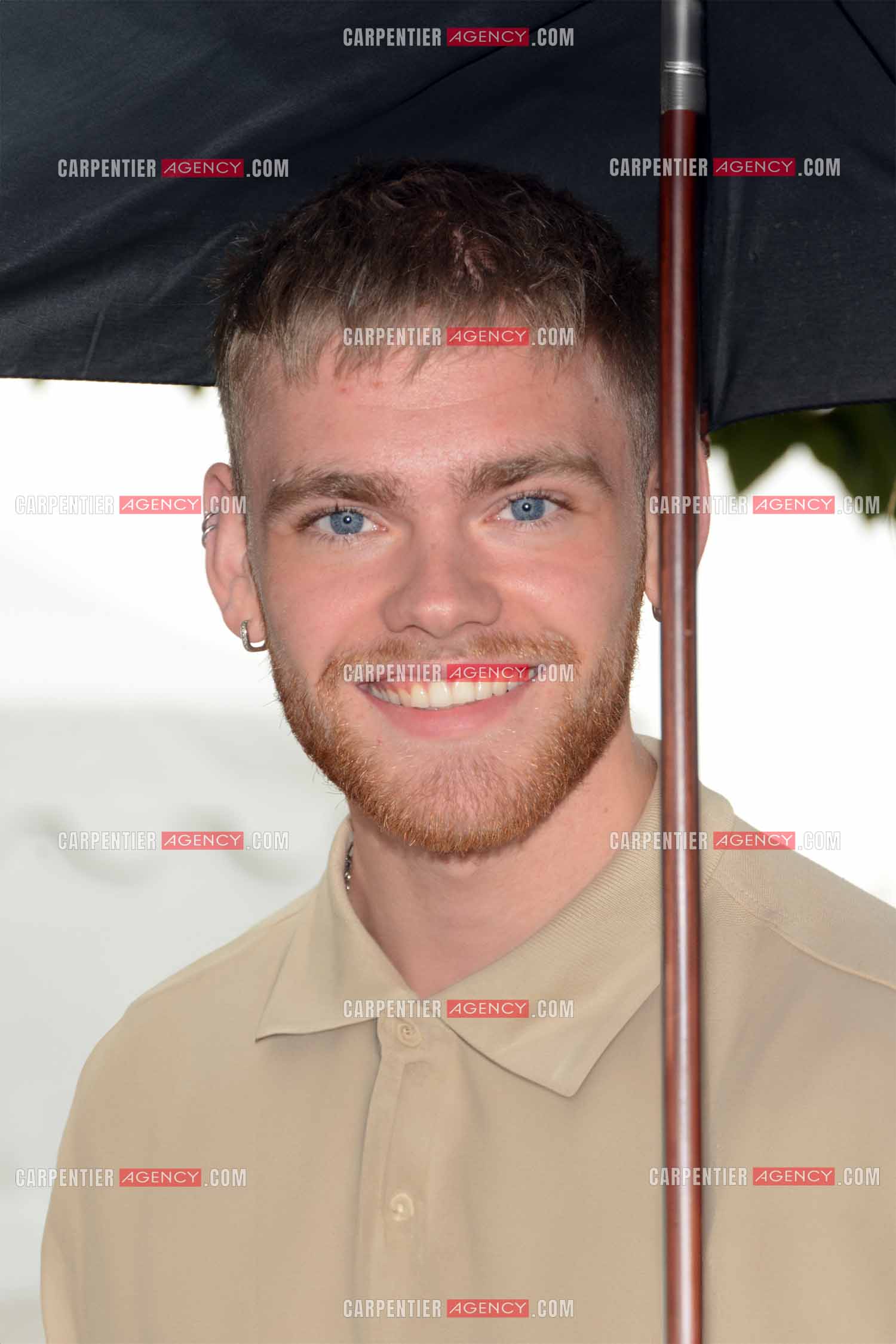 Ouverture du  77ème Festival de Cannes du 14 au 25 mai 2024. L'acteur Baldur Einarsson lors du photocall.