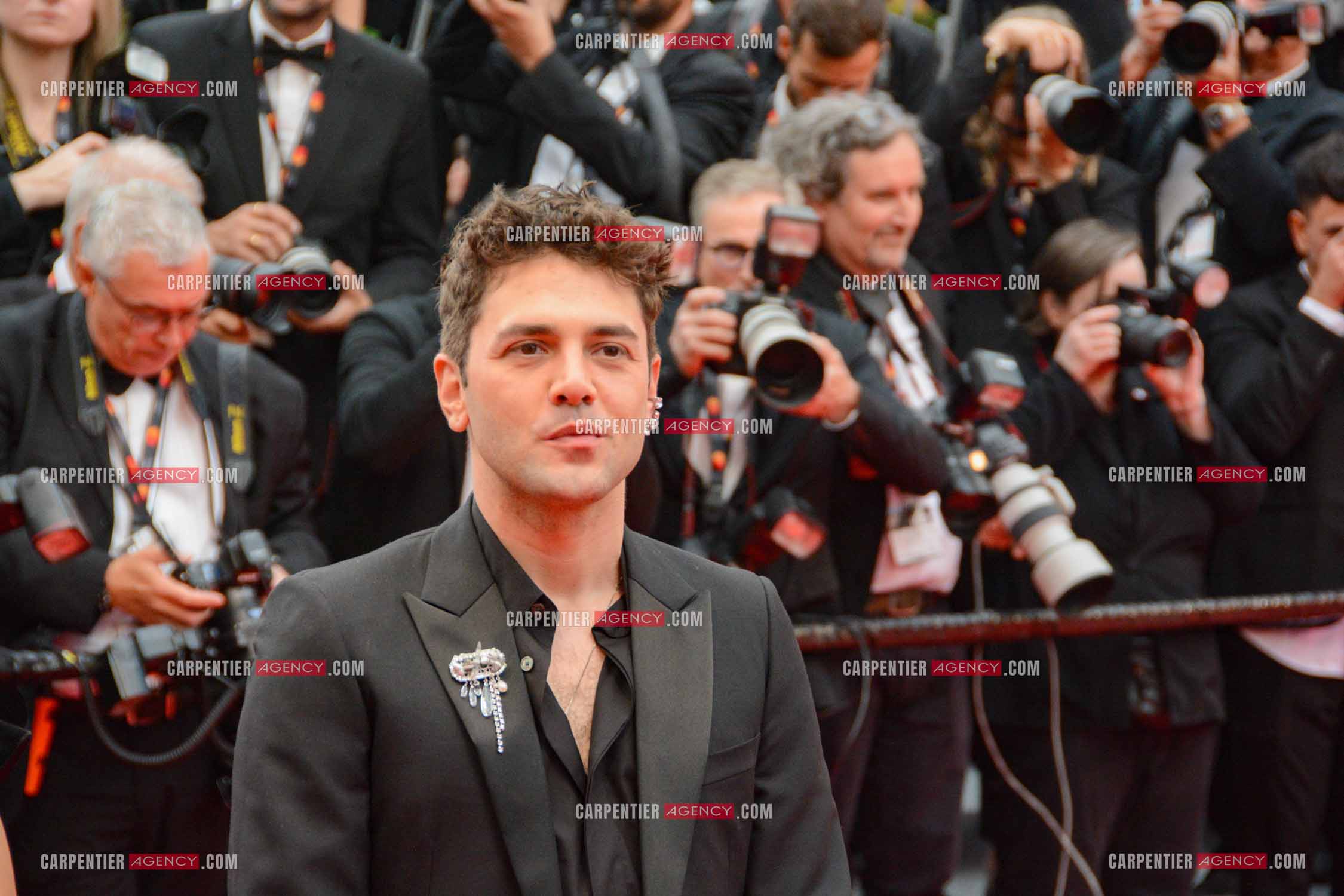 Festival de Cannes 2024. 77e édition du 14 au 25 Mai 2024. L'acteur Xavier Dolan  - Montée des marches du film “ Furiosa : Une saga de “ MAD MAX “.