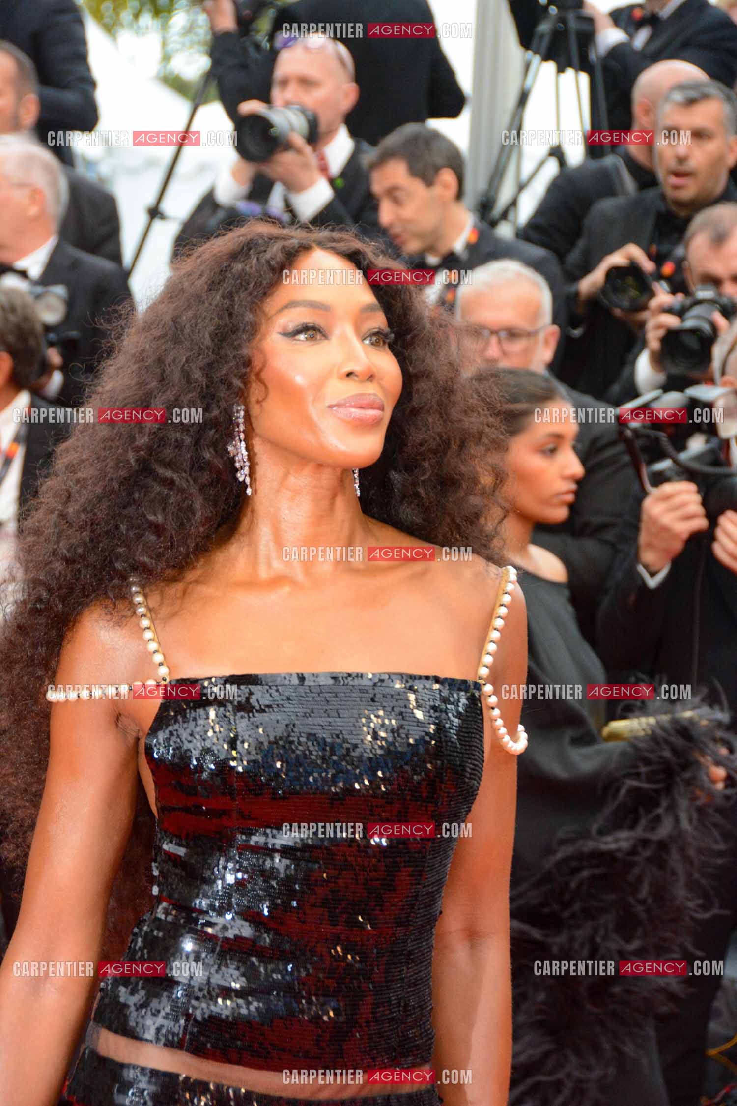Festival de Cannes 2024. 77e édition du 14 au 25 Mai 2024. Le mannequin Naomi Campbell - Montée des marches du film « Furiosa : Une saga de “ MAD MAX “.