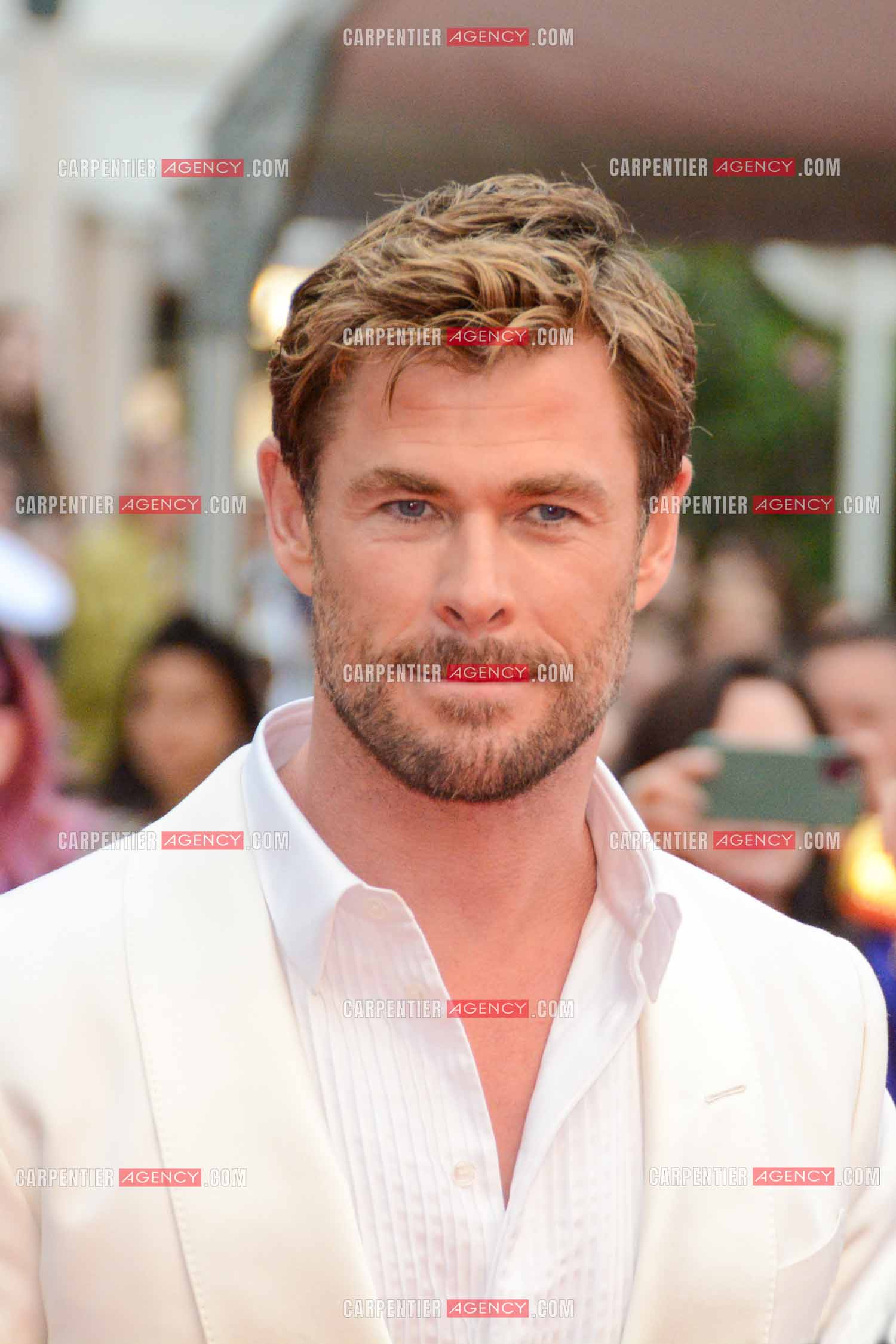 Festival de Cannes 2024. 77e édition du 14 au 25 Mai 2024. L'acteur australien Chris Hemsworth - Montée des marches “ FURIOSA “. Une saga de “ MAD MAX “.