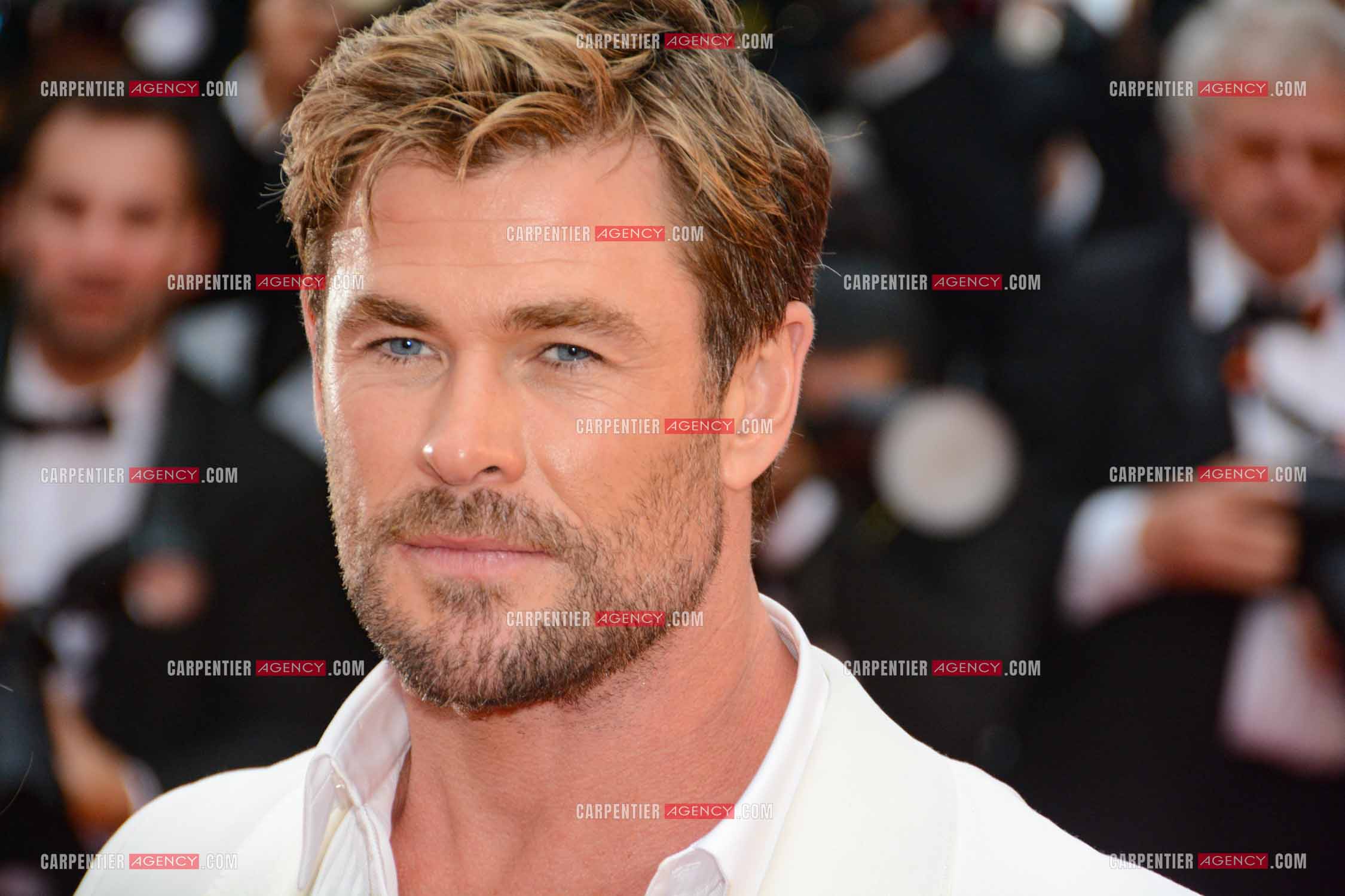 Festival de Cannes 2024. 77e édition du 14 au 25 Mai 2024. L'acteur australien Chris Hemsworth - Montée des marches “ FURIOSA “. Une saga de “ MAD MAX “.