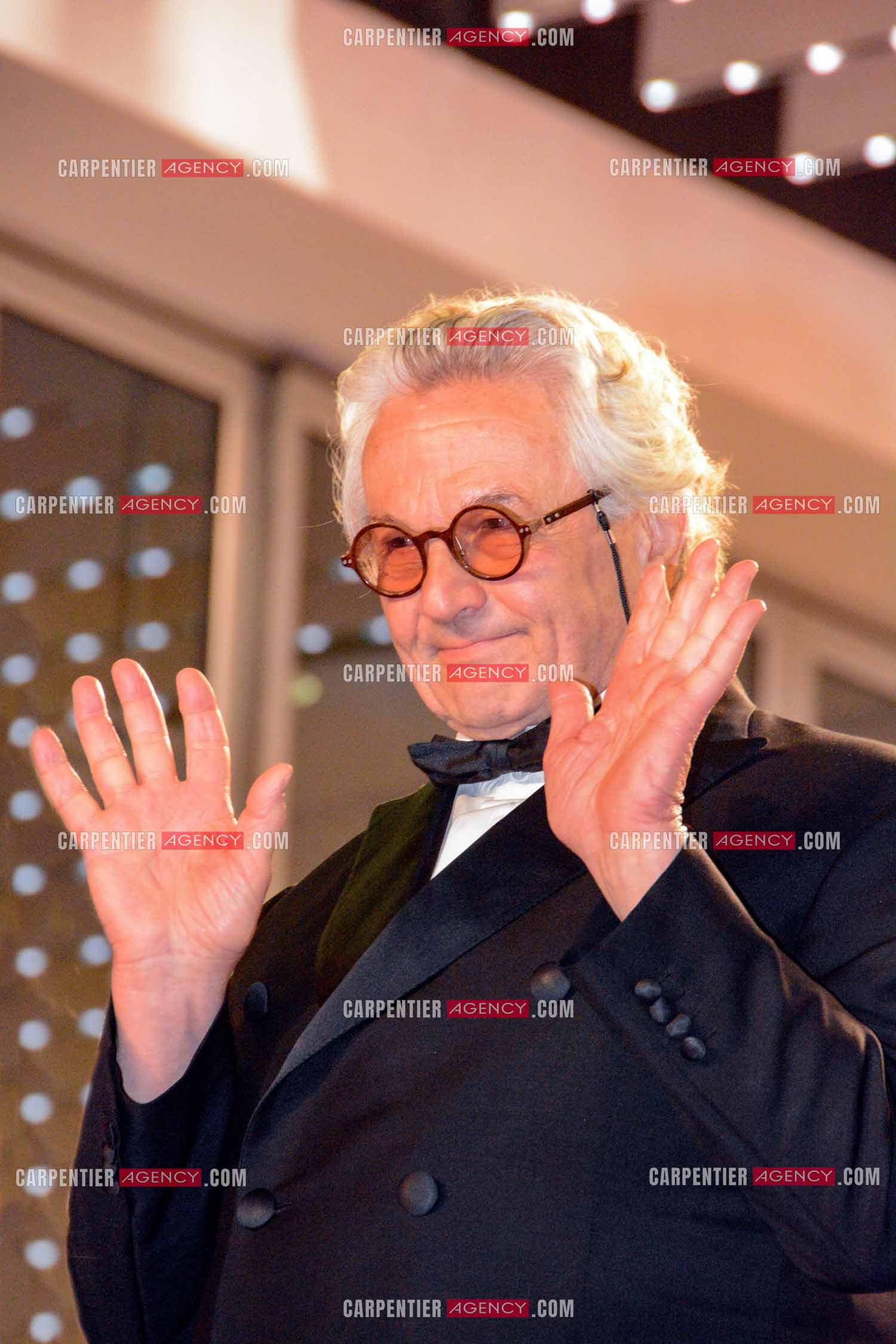 Festival de Cannes 2024. 77e édition du 14 au 25 Mai 2024. Le producteur George Miller - Montée des marches du film « Furiosa : A Mad Max Saga »