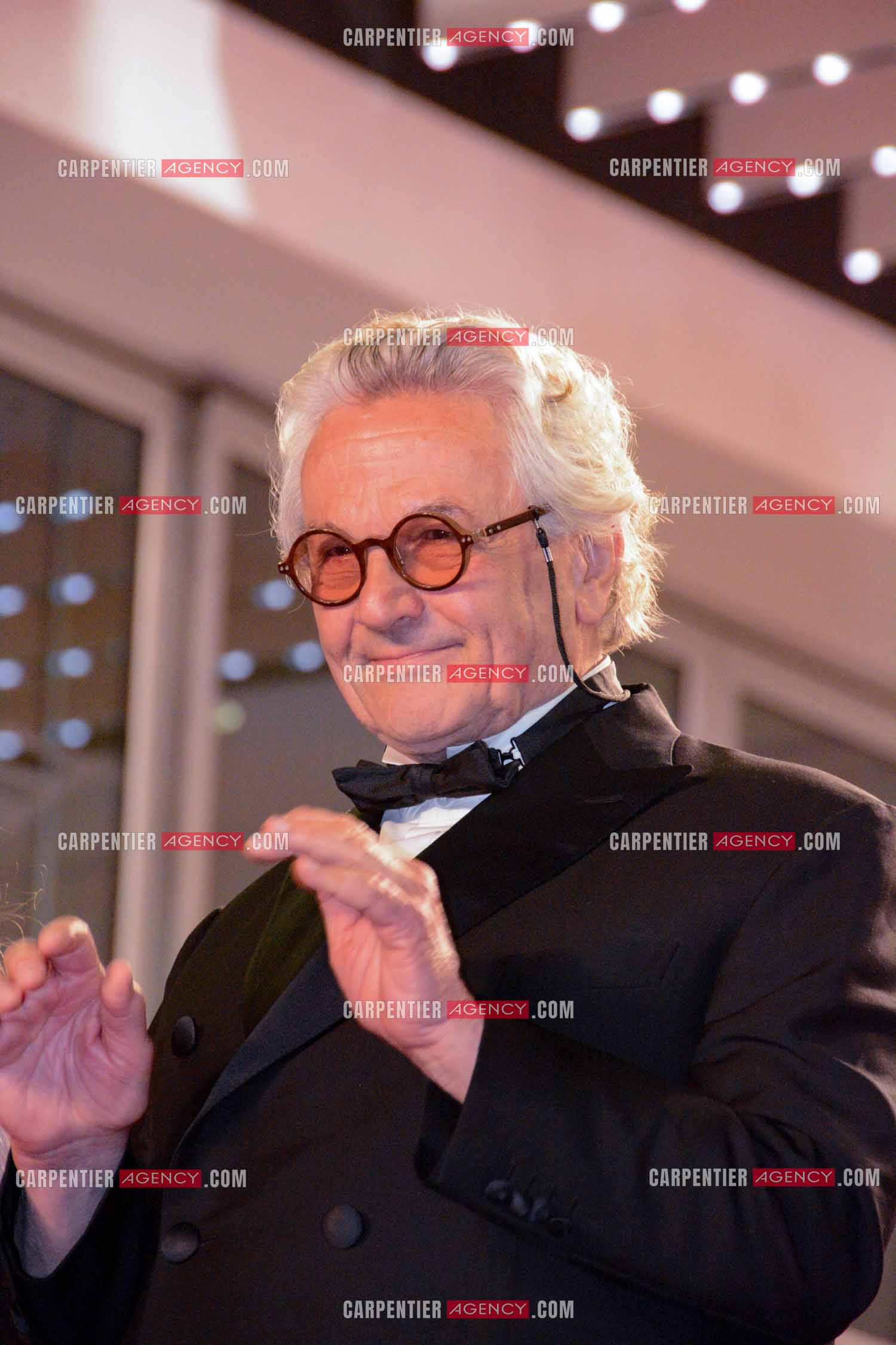 Festival de Cannes 2024. 77e édition du 14 au 25 Mai 2024. Le producteur George Miller - Montée des marches du film « Furiosa : A Mad Max Saga »
