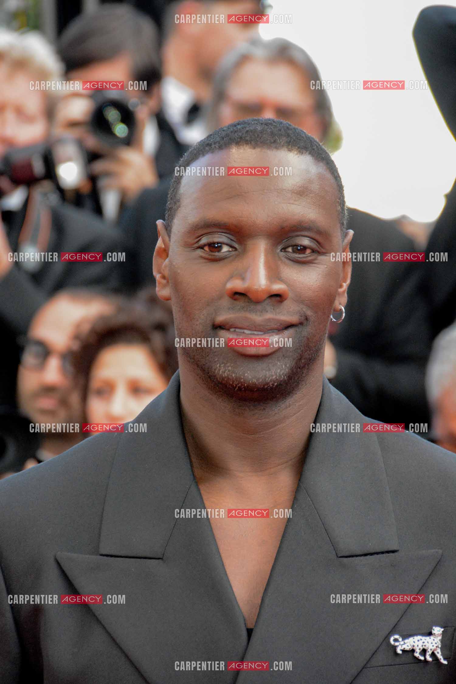 Festival de Cannes 2024. 77e édition du 14 au 25 Mai 2024. Montée des marches du film “ Megalopolis “. L'acteur Omar Sy.