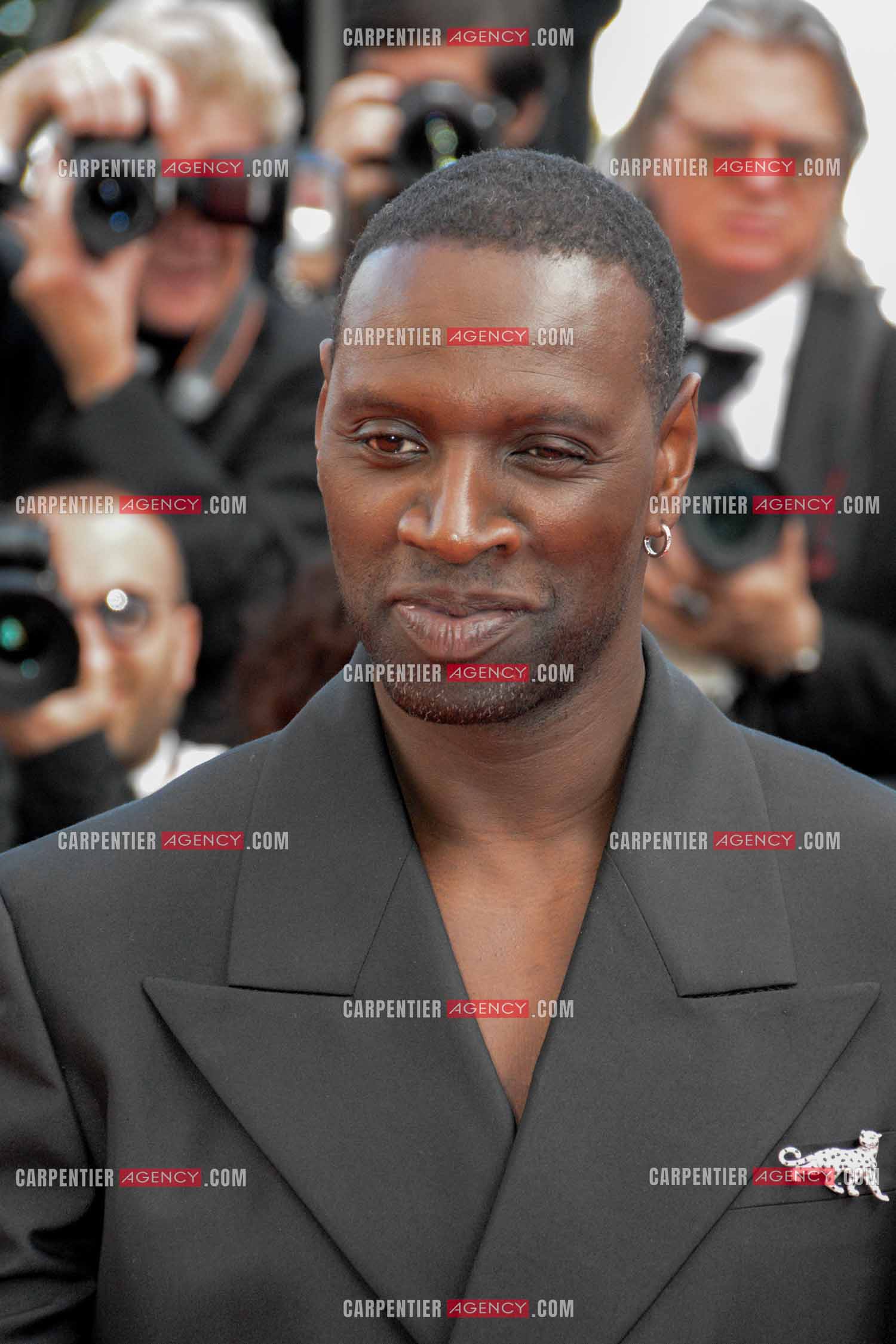 Festival de Cannes 2024. 77e édition du 14 au 25 Mai 2024. Montée des marches du film “ Megalopolis “. L'acteur Omar Sy.