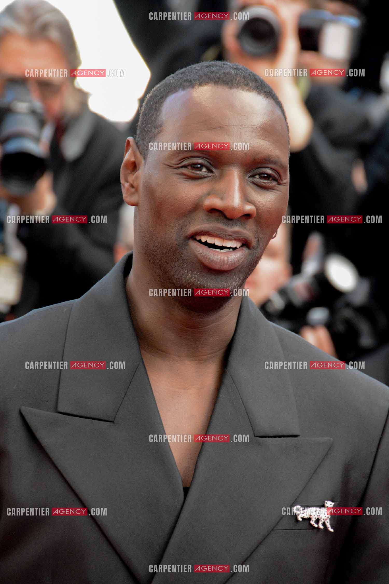 Festival de Cannes 2024. 77e édition du 14 au 25 Mai 2024. Montée des marches du film “ Megalopolis “. L'acteur Omar Sy.