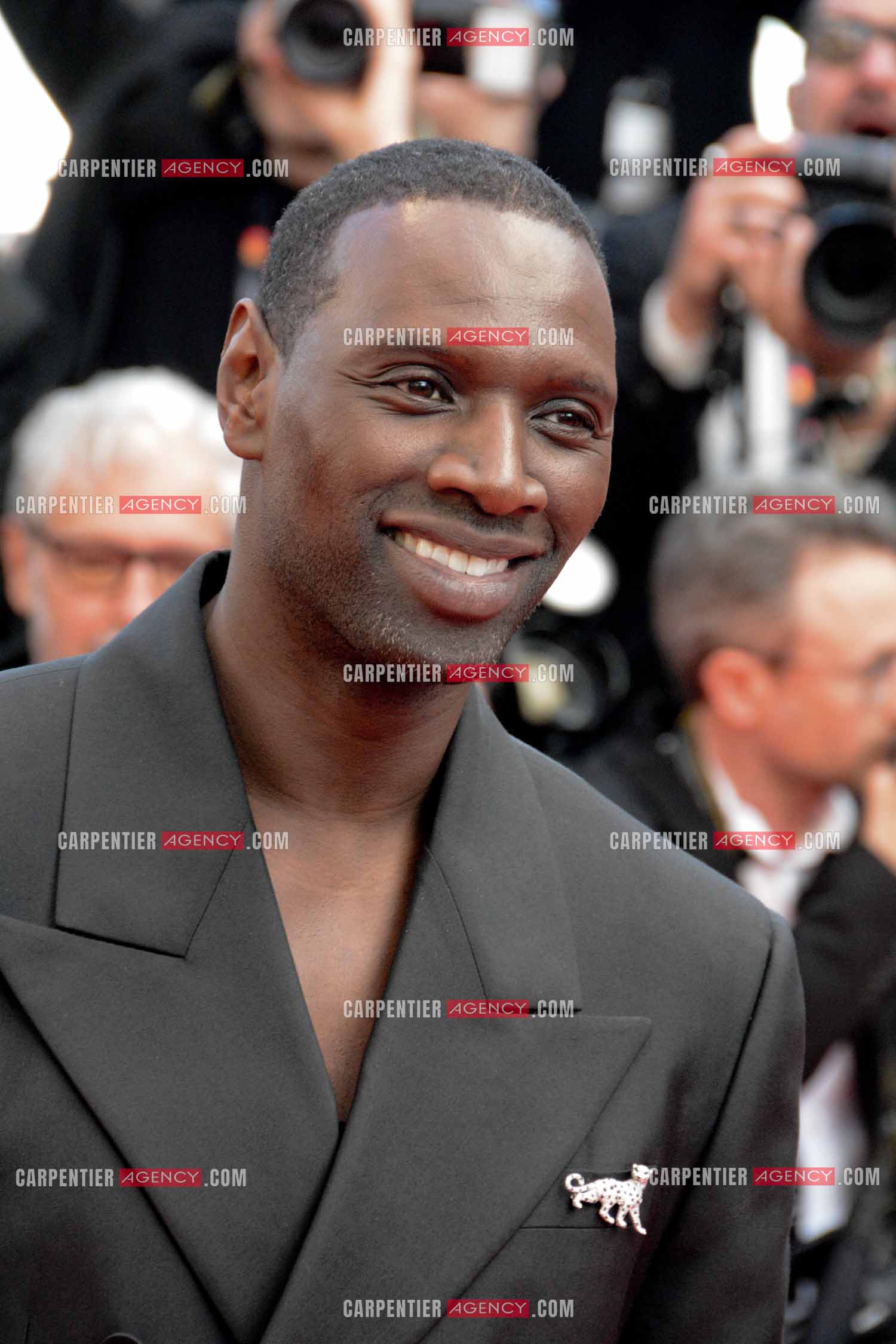 Festival de Cannes 2024. 77e édition du 14 au 25 Mai 2024. Montée des marches du film “ Megalopolis “. L'acteur Omar Sy.