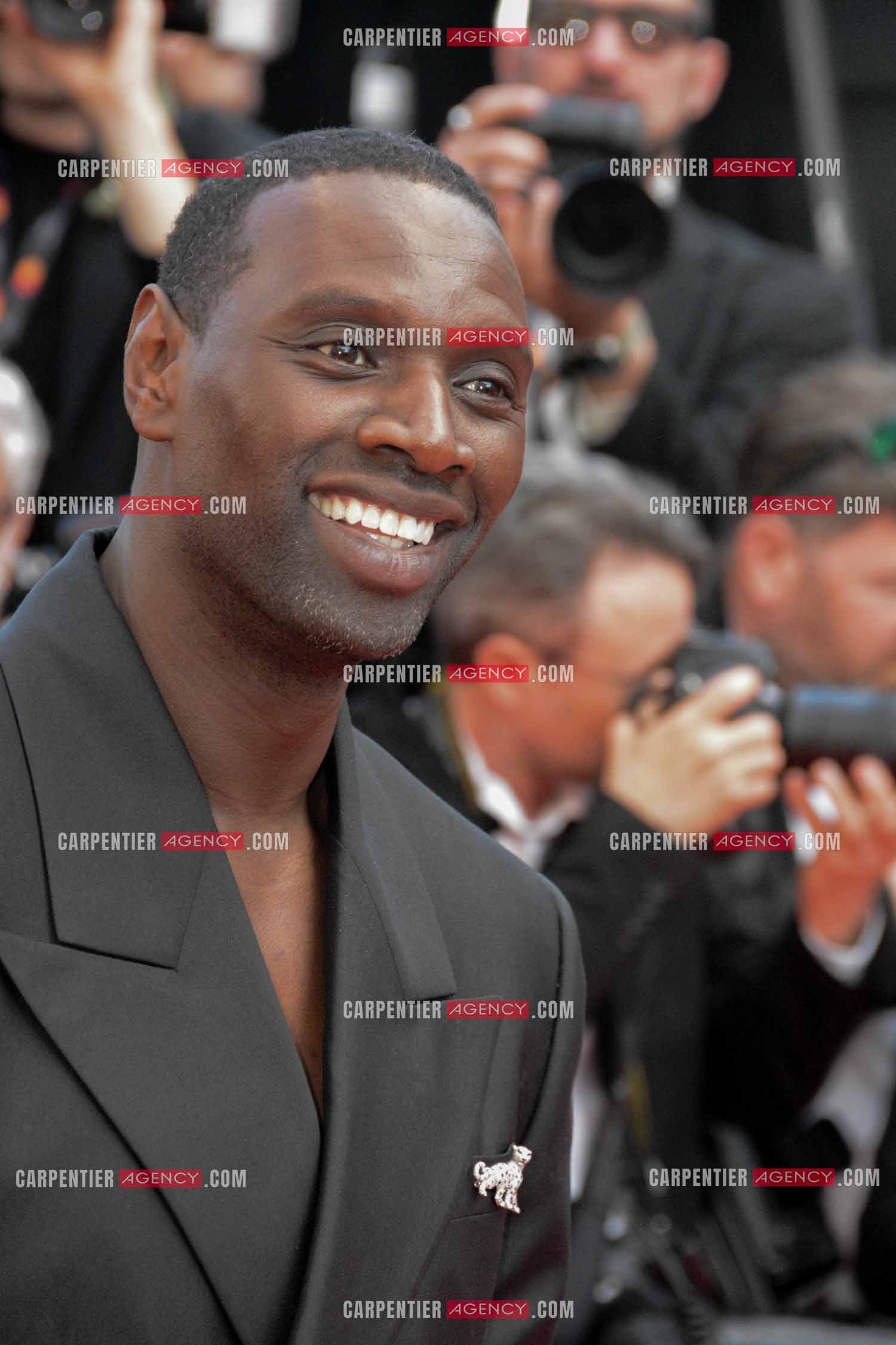 Festival de Cannes 2024. 77e édition du 14 au 25 Mai 2024. Montée des marches du film “ Megalopolis “. L'acteur Omar Sy.