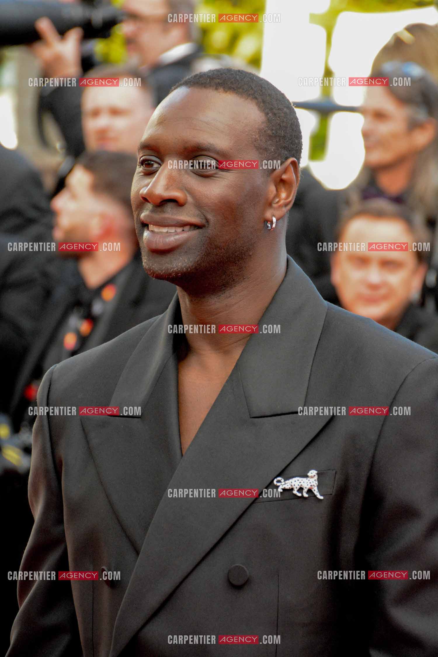 Festival de Cannes 2024. 77e édition du 14 au 25 Mai 2024. Montée des marches du film “ Megalopolis “. L'acteur Omar Sy.