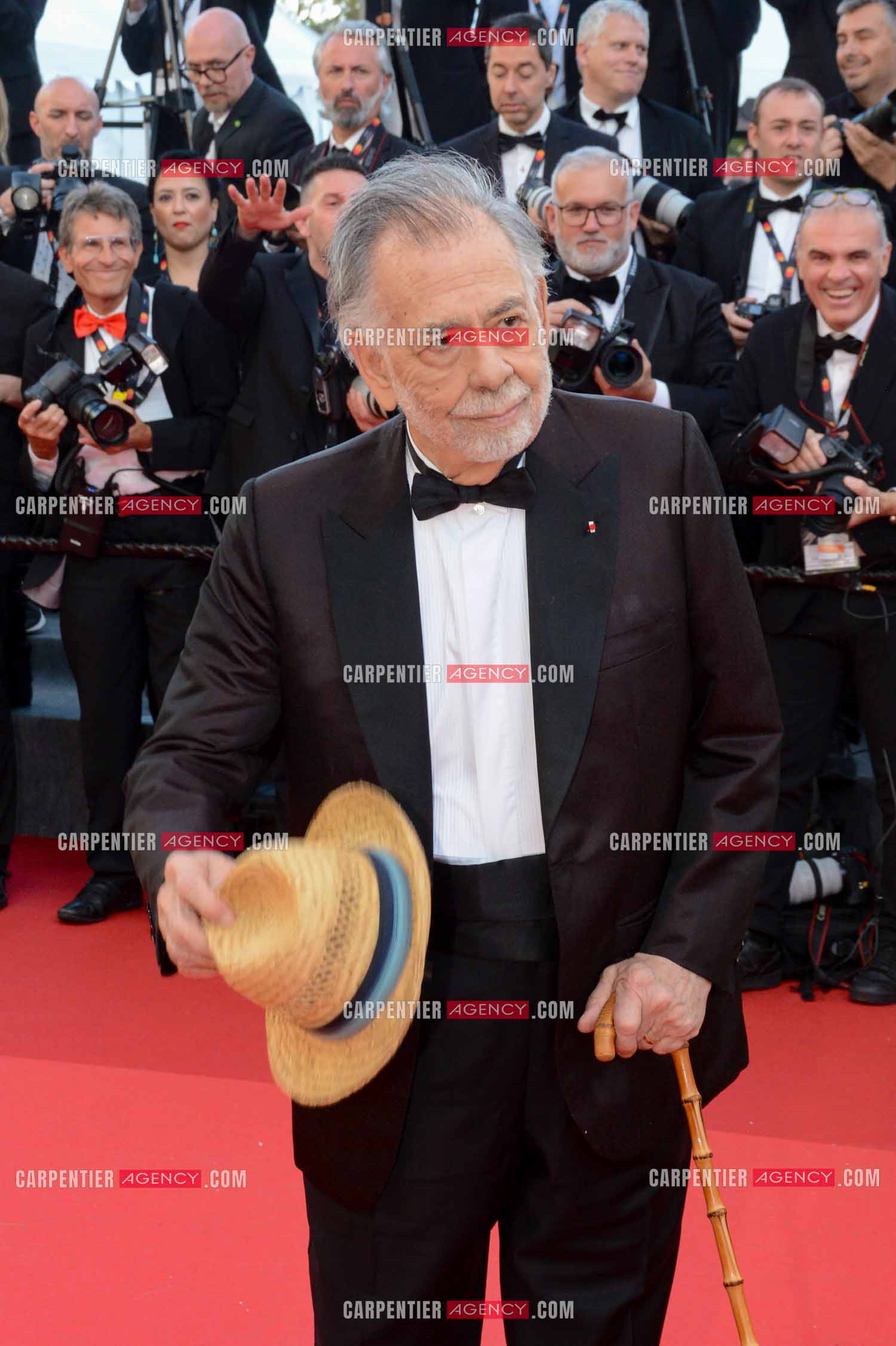 Festival de Cannes 2024. 77e édition du 14 au 25 Mai 2024. Le réalisateur et sénariste Francis Ford Coppola pour la projection du film “ Megalopolis “.