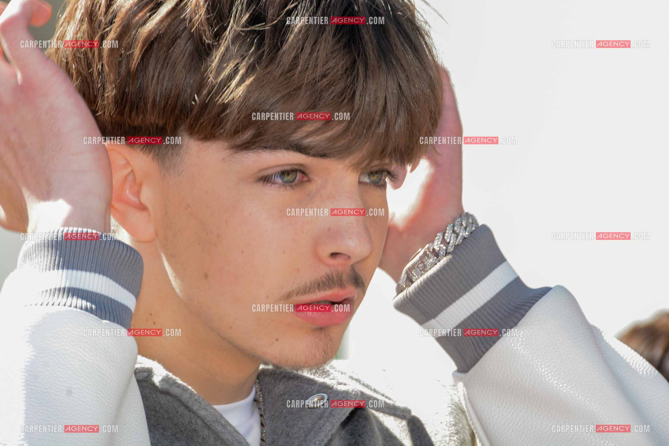 Festival de Cannes 2024. 77e édition du 14 au 25 Mai 2024. Photocall du film "Bird". L'acteur Jason Buda.