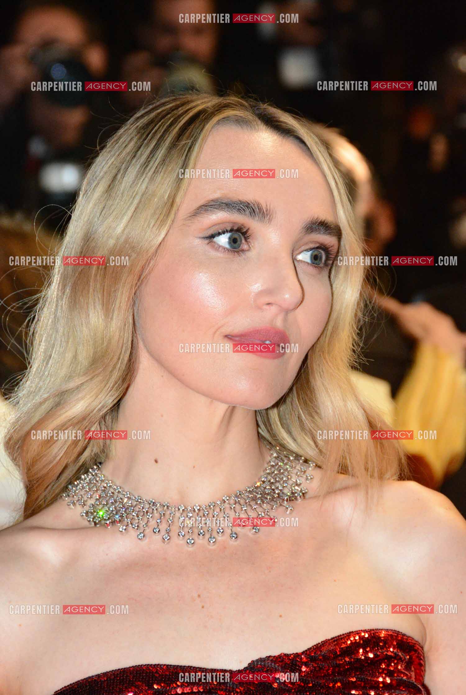 Festival de Cannes 2024. 77e édition du 14 au 25 Mai 2024. L'actrice Chloe Fineman pour la projection du film “ Megalopolis “.