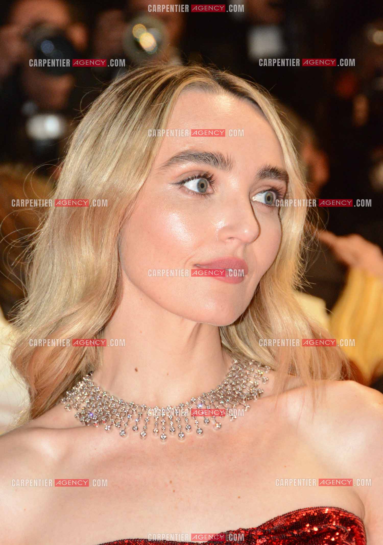 Festival de Cannes 2024. 77e édition du 14 au 25 Mai 2024. L'actrice Chloe Fineman pour la projection du film “ Megalopolis “.