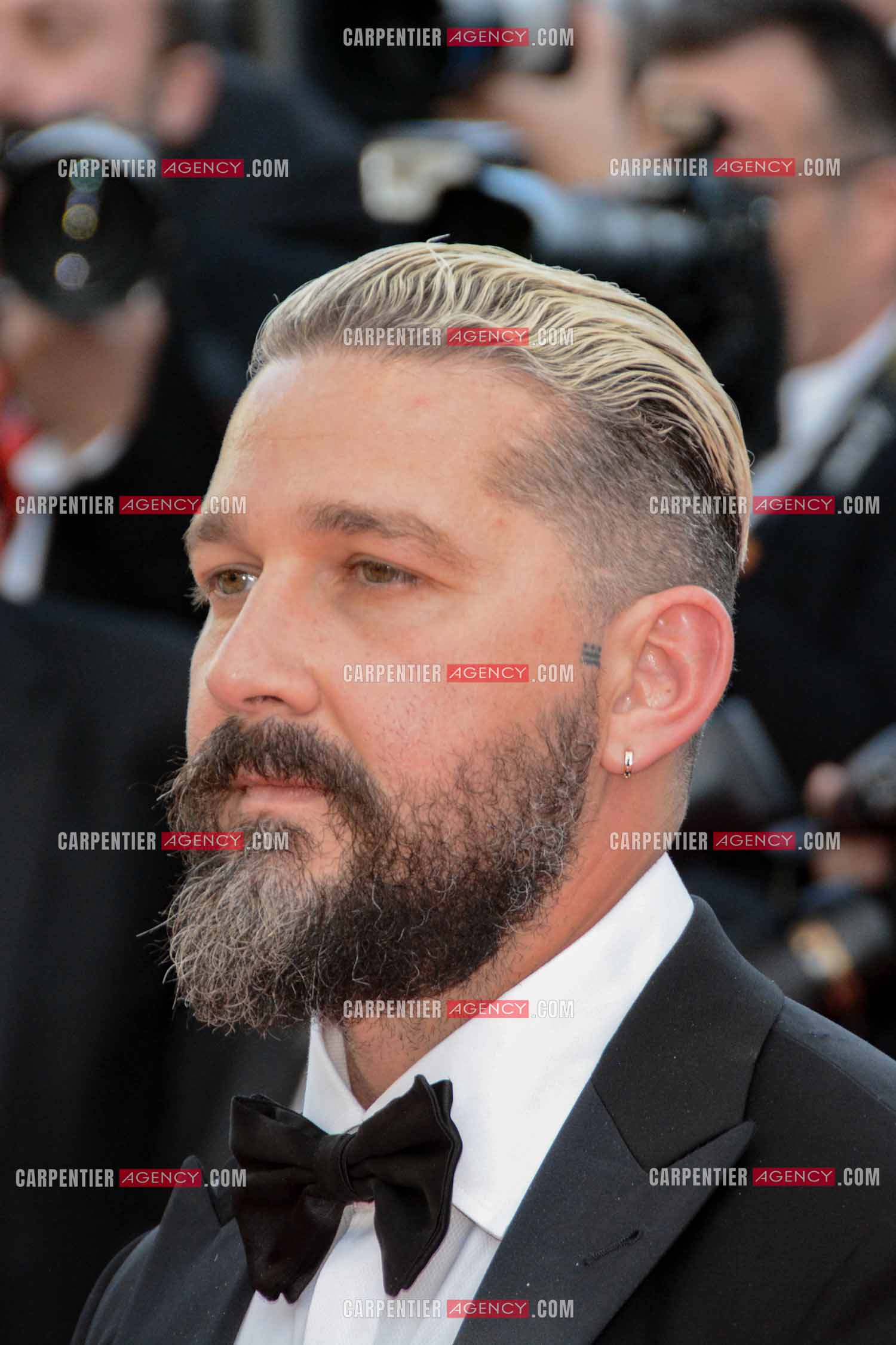 Festival de Cannes 2024. 77e édition du 14 au 25 Mai 2024. L'acteur Shia LaBeouf pour la projection du film “ Megalopolis “.