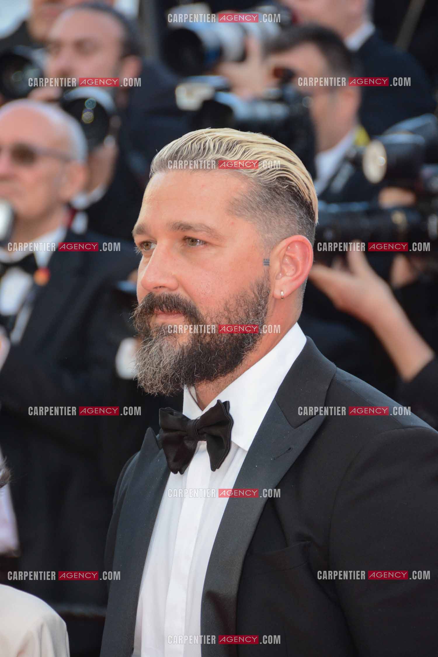 Festival de Cannes 2024. 77e édition du 14 au 25 Mai 2024. L'acteur Shia LaBeouf pour la projection du film “ Megalopolis “.