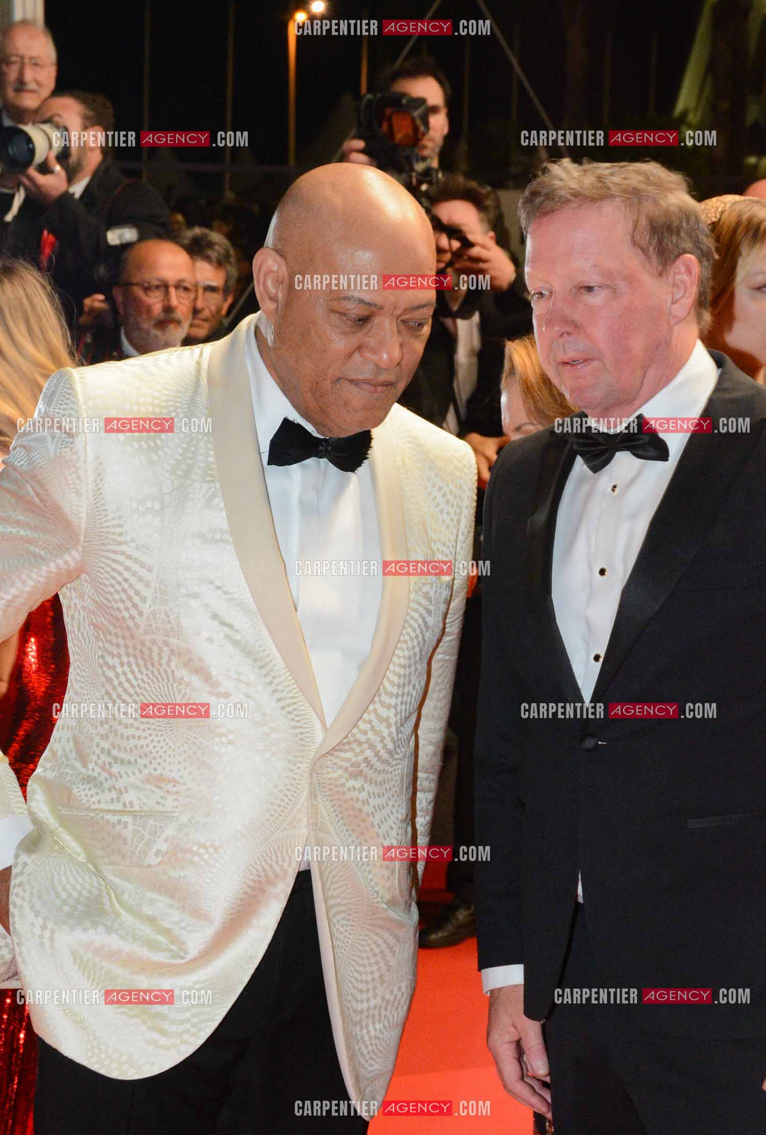 Festival de Cannes 2024. 77e édition du 14 au 25 Mai 2024. Laurence Fishburne et D. B. Sweeney pour la projection du film “ Megalopolis “.