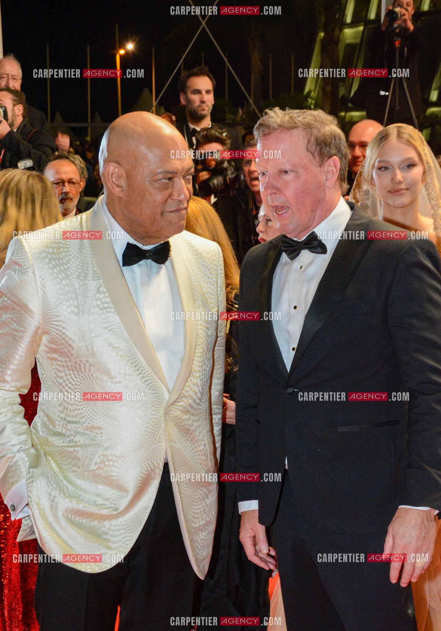 Festival de Cannes 2024. 77e édition du 14 au 25 Mai 2024. Laurence Fishburne et D. B. Sweeney pour la projection du film “ Megalopolis “.