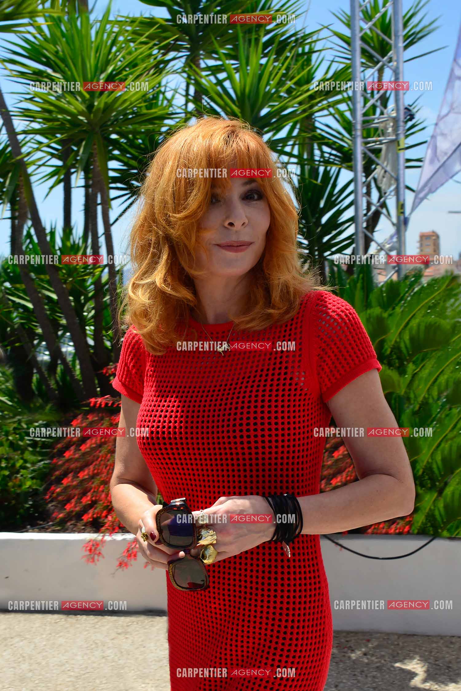 Festival de Cannes 2021. 74e édition du 6 au 17 juillet 2021. La chanteuse Mylène Farmer présente au festival en tant que membre du jury.