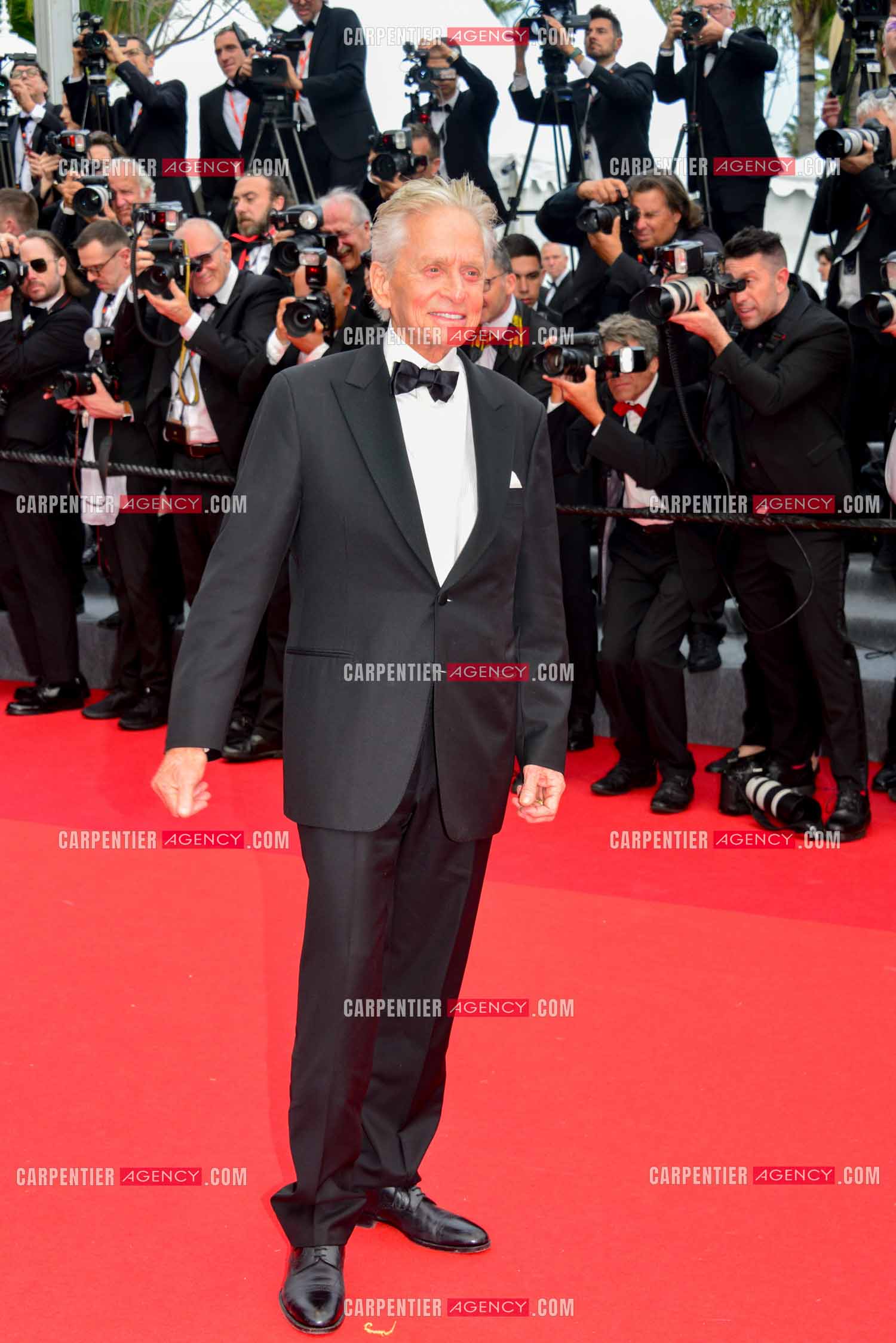 Festival de Cannes 2023. 76e édition, du 16 au 27 mai 2023 au Palais des festivals, à Cannes. Michael Douglas reçoit la Palme d'honneur.