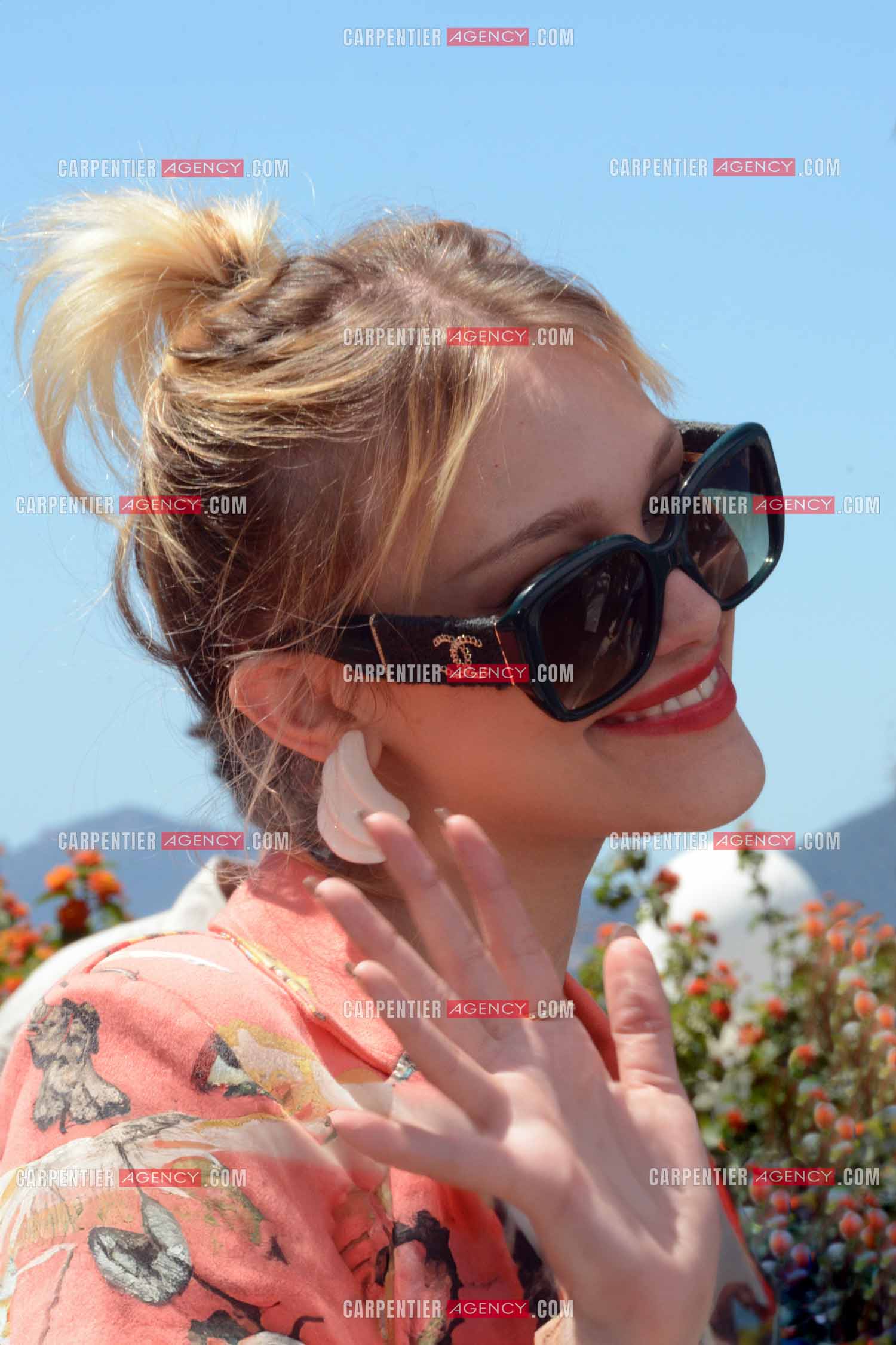 Festival de Cannes 2024. 77e édition du 14 au 25 Mai 2024. L'actrice Grace VanderWaal pour la projection du film “ Megalopolis “.