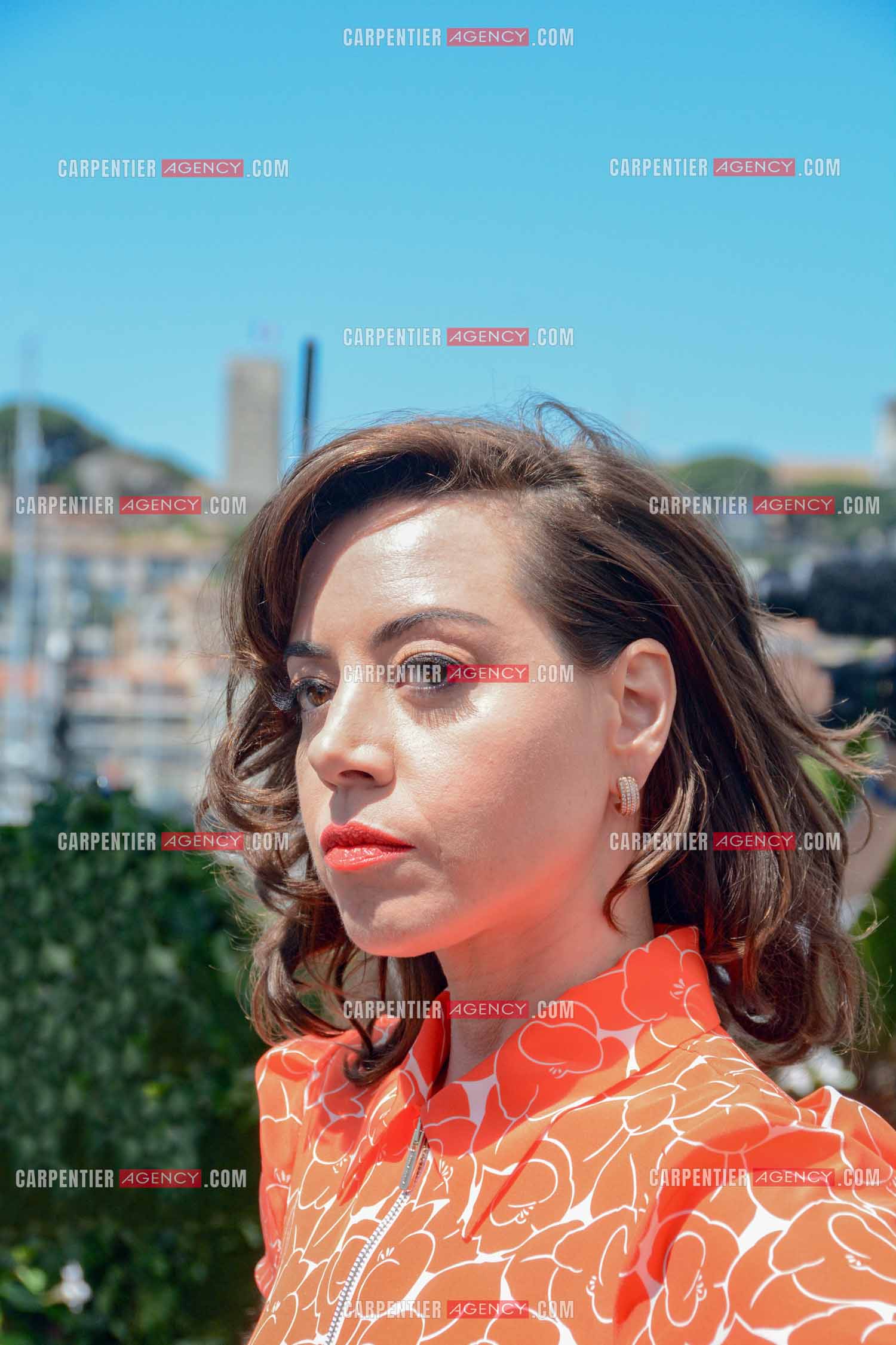 Festival de Cannes 2024. 77e édition du 14 au 25 Mai 2024. L'actrice Aubrey Plaza pour la projection du film “ Megalopolis “.