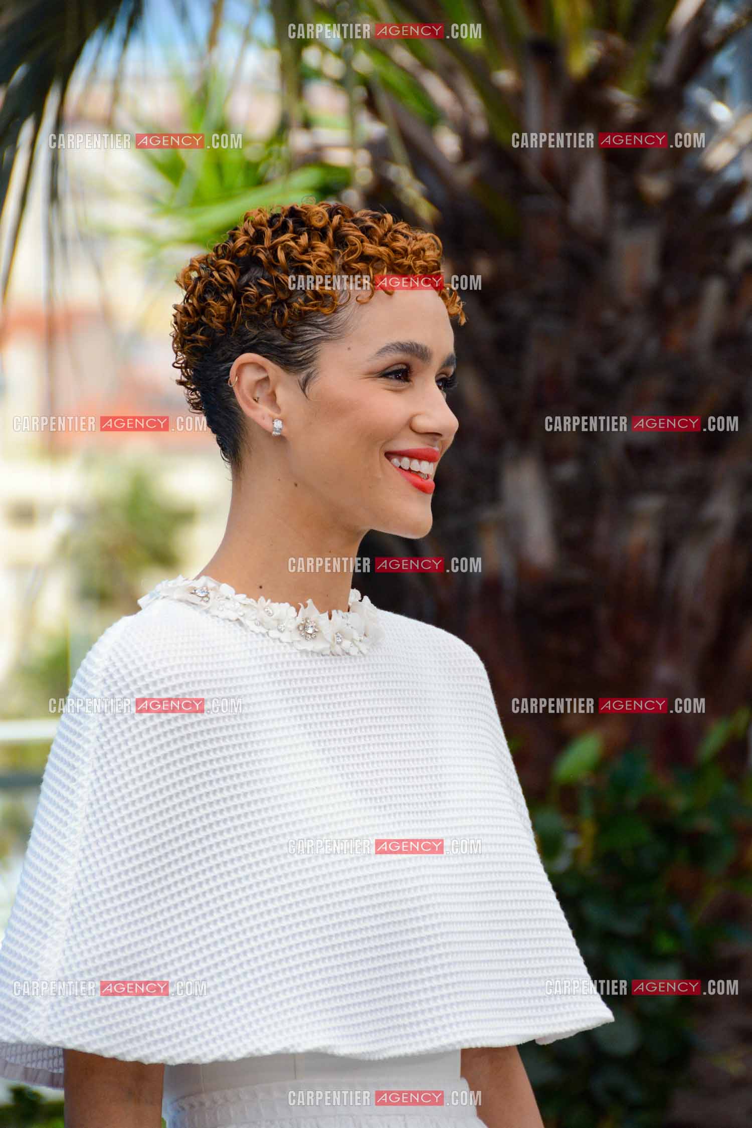Festival de Cannes 2024. 77e édition du 14 au 25 Mai 2024. L'actrice Nathalie Emmanuel pour la projection du film “ Megalopolis “.