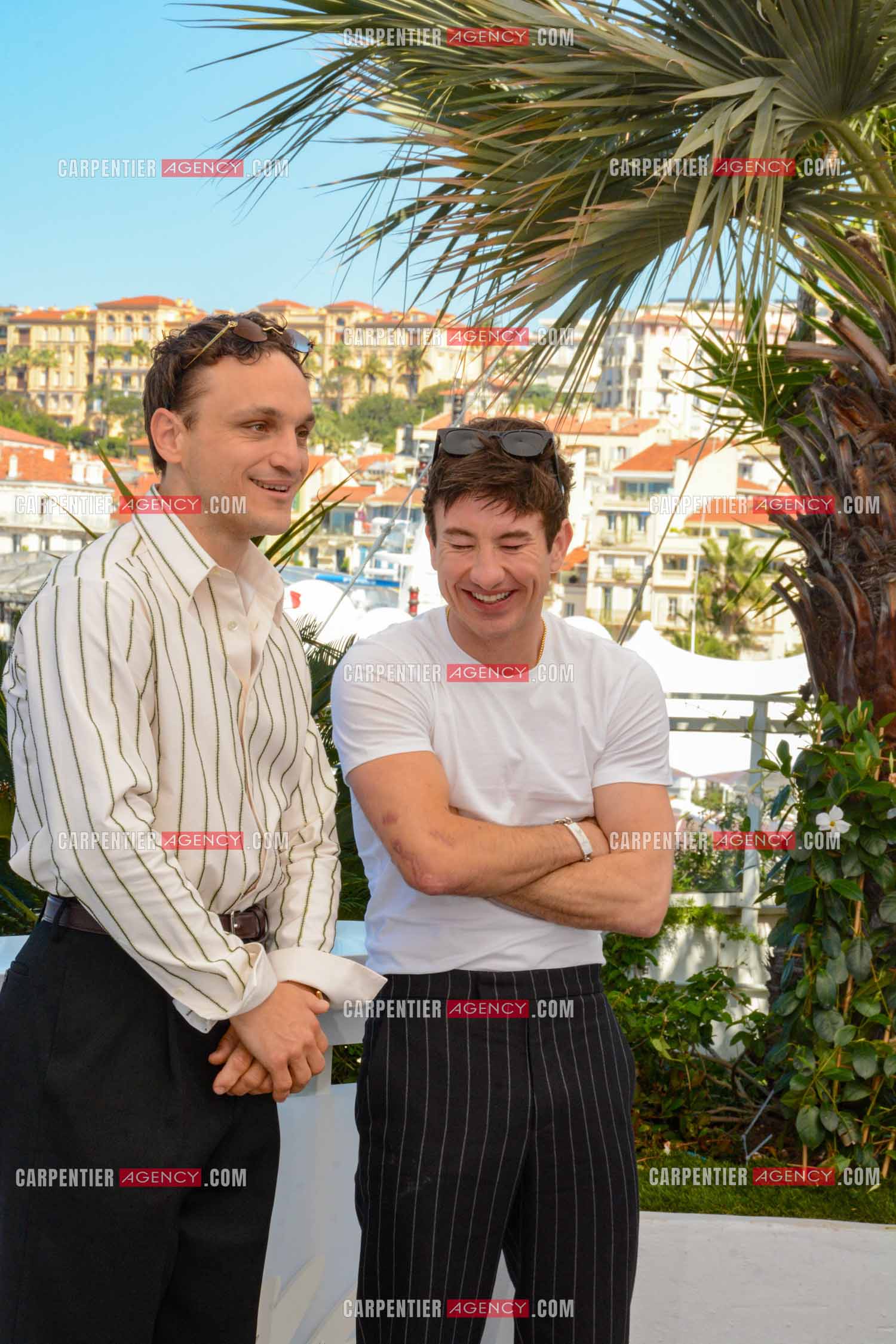Festival de Cannes 2024. 77e édition du 14 au 25 Mai 2024. Photocall du film "Bird". Les acteurs Franz Rogowski et Barry Keoghan.