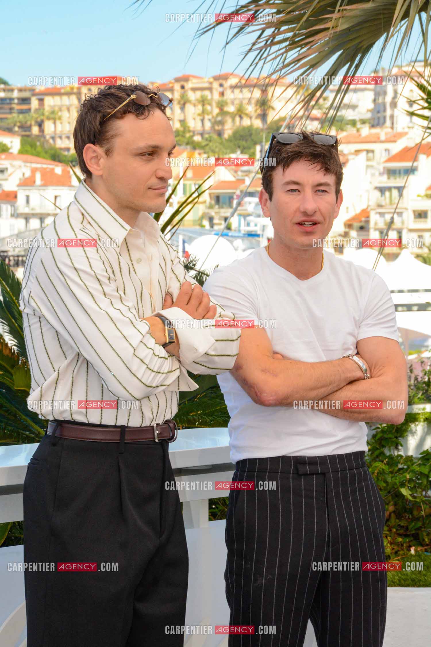 Festival de Cannes 2024. 77e édition du 14 au 25 Mai 2024. Photocall du film "Bird". Les acteurs Franz Rogowski et Barry Keoghan.