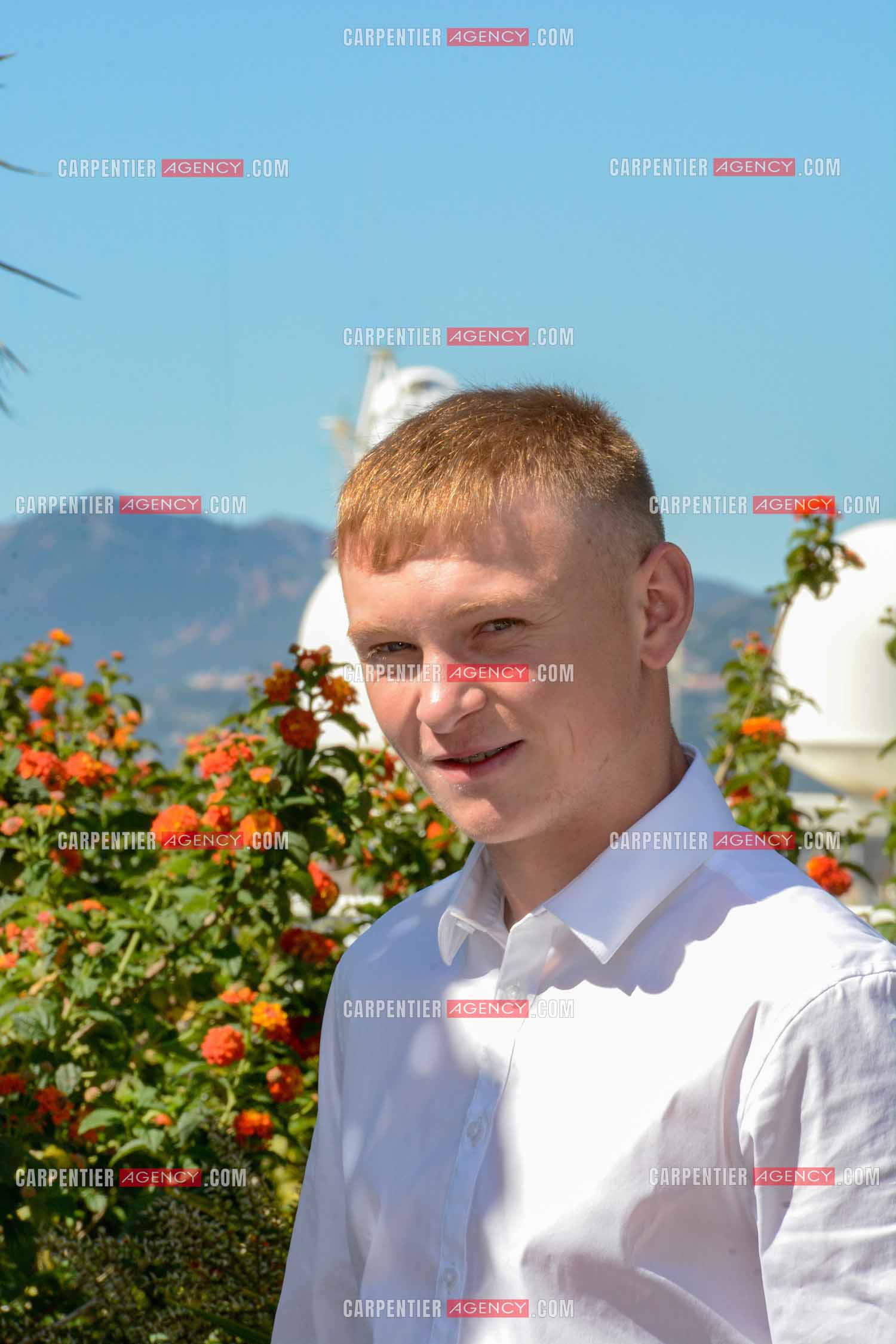 Festival de Cannes 2024. 77e édition du 14 au 25 Mai 2024. Photocall du film " Vingt Dieux ". L'acteur  Clément Faveau.
