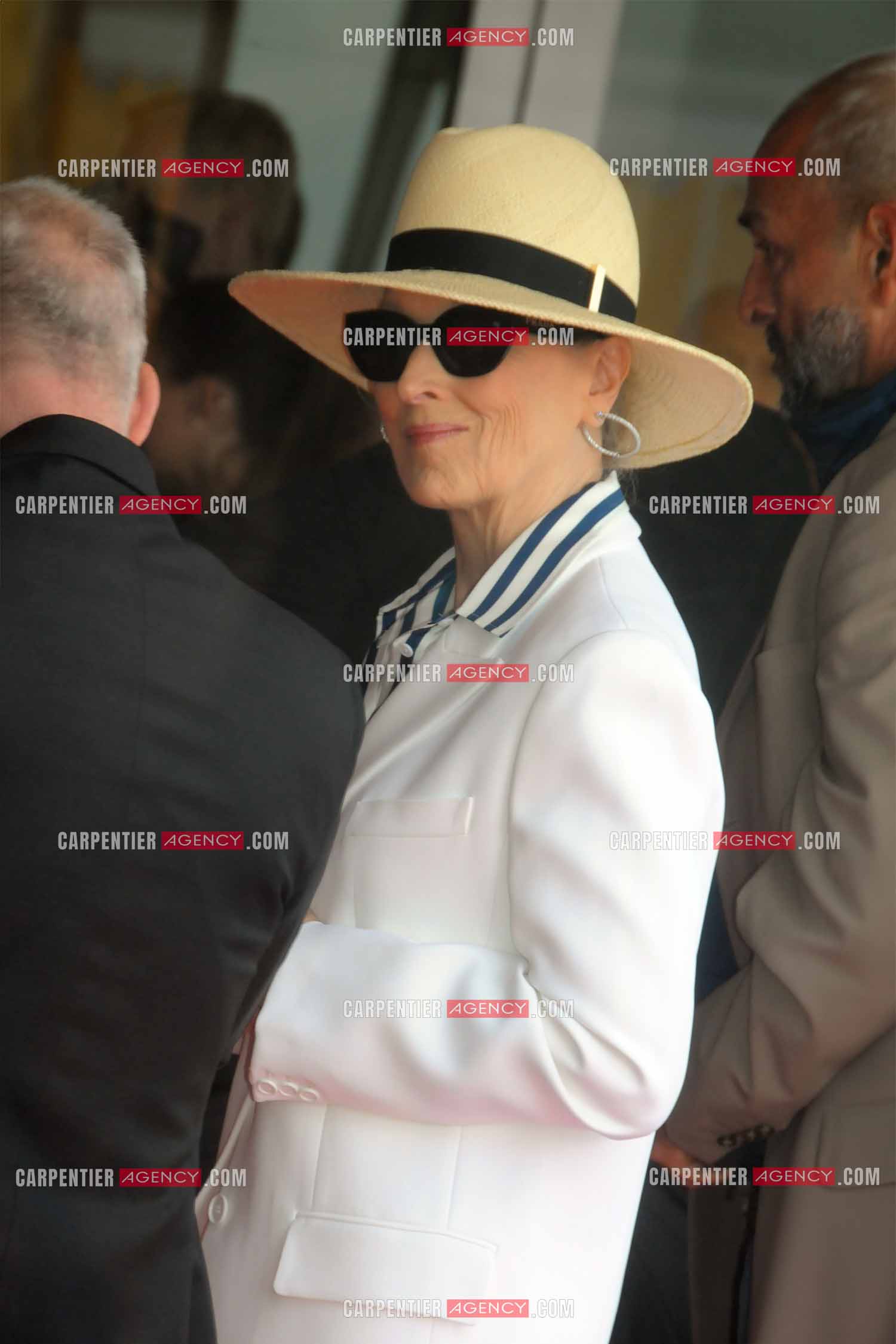 Festival de Cannes 2024. 77e édition du 14 au 25 Mai 2024. L'actrice Meryl Streep arrive à un photocall.