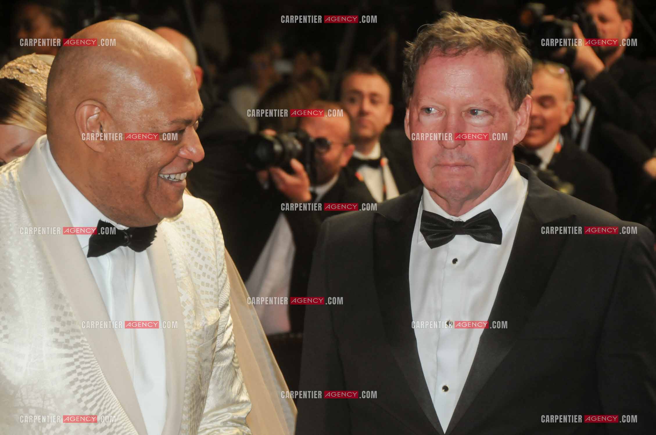 Festival de Cannes 2024. 77e édition du 14 au 25 Mai 2024. Laurence Fishburne et D. B. Sweeney pour la projection du film “ Megalopolis “.