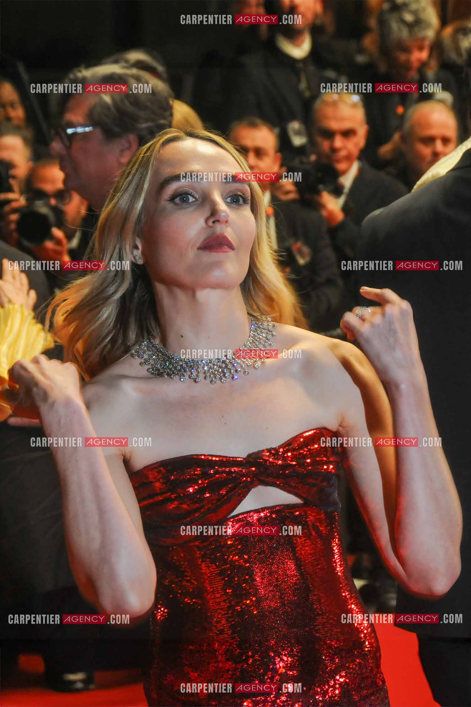 Festival de Cannes 2024. 77e édition du 14 au 25 Mai 2024. L'actrice Chloe Fineman pour la projection du film “ Megalopolis “.