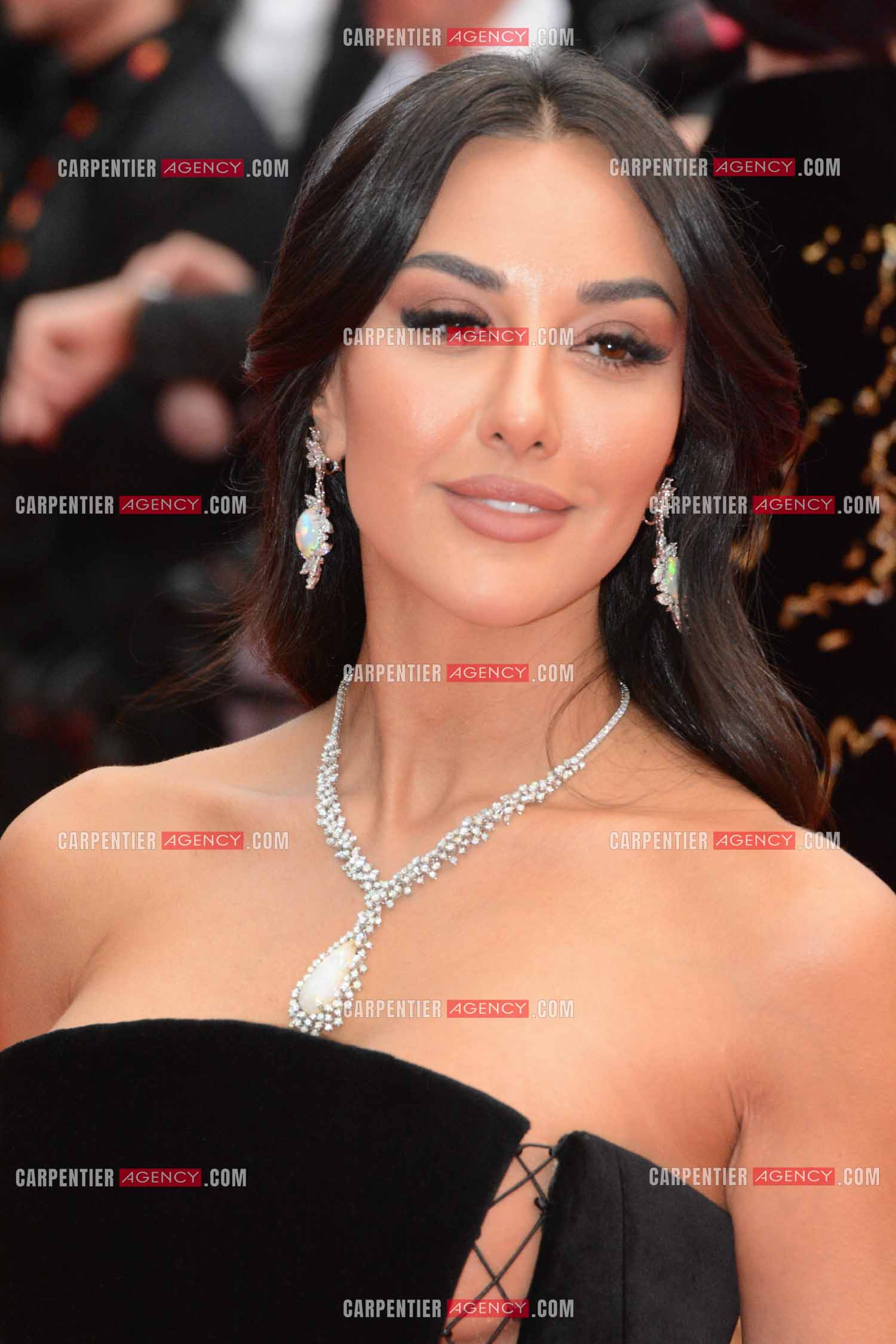 Ouverture du  77ème Festival de Cannes du 14 au 25 mai 2024. L'actrice iranienne Sadaf Taherian lors de la cérémonie d'ouverture.