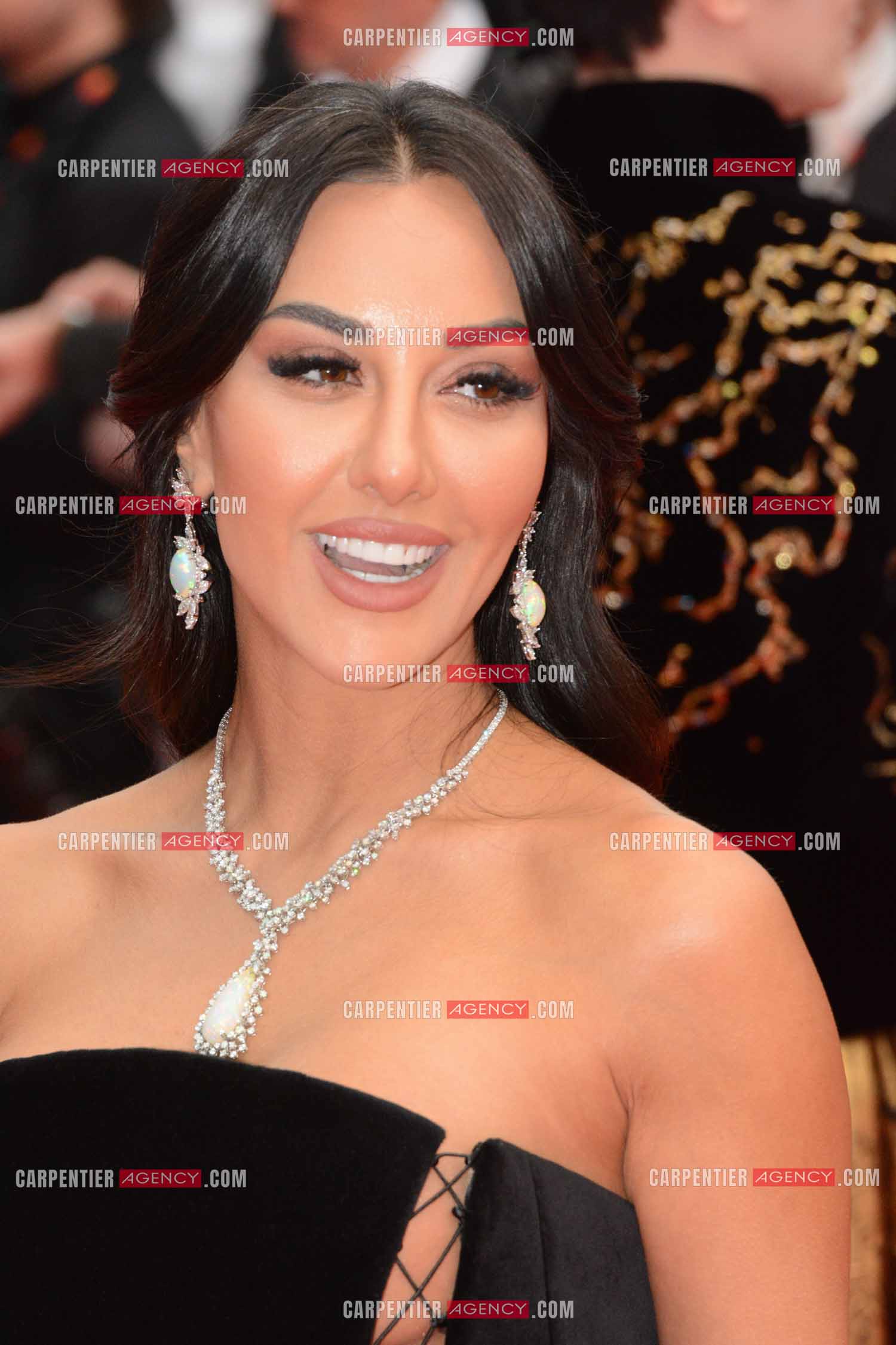 Ouverture du  77ème Festival de Cannes du 14 au 25 mai 2024. L'actrice iranienne Sadaf Taherian lors de la cérémonie d'ouverture.