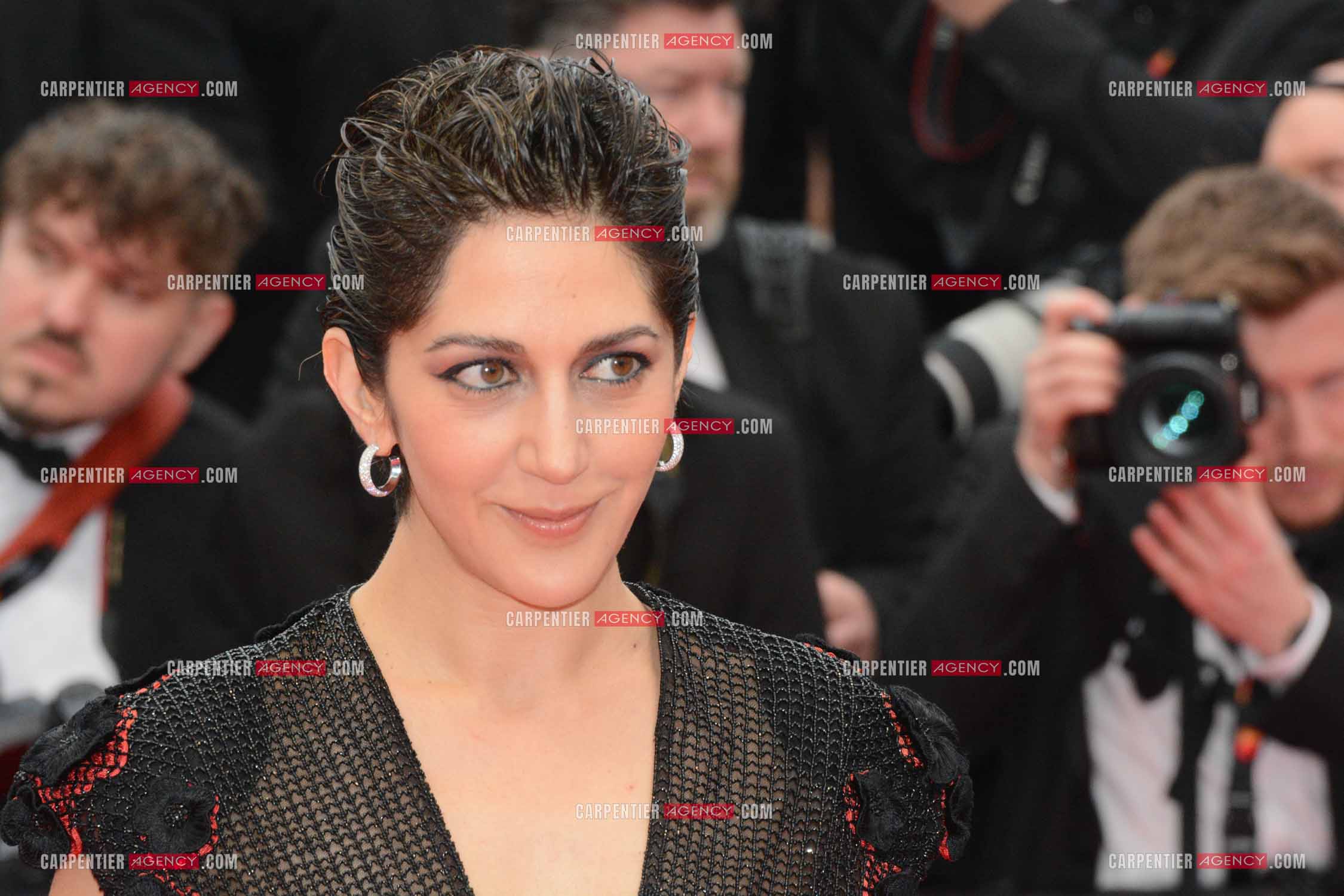 Ouverture du  77ème Festival de Cannes du 14 au 25 mai 2024. L'actrice Zahra Amir Ebrahimi lors de la cérémonie d'ouverture.