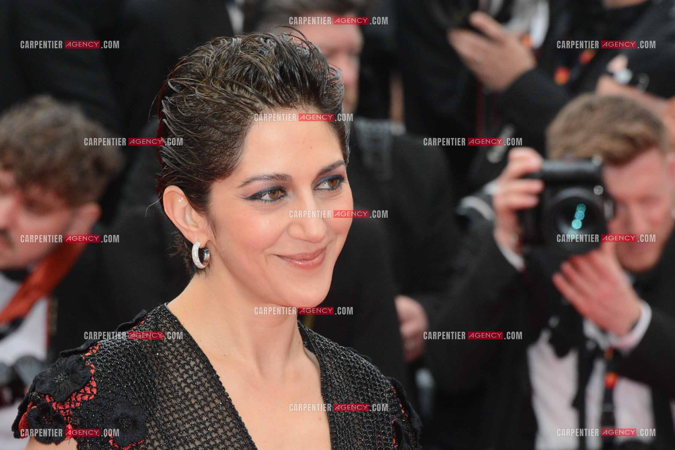 Ouverture du  77ème Festival de Cannes du 14 au 25 mai 2024. L'actrice Zahra Amir Ebrahimi lors de la cérémonie d'ouverture.