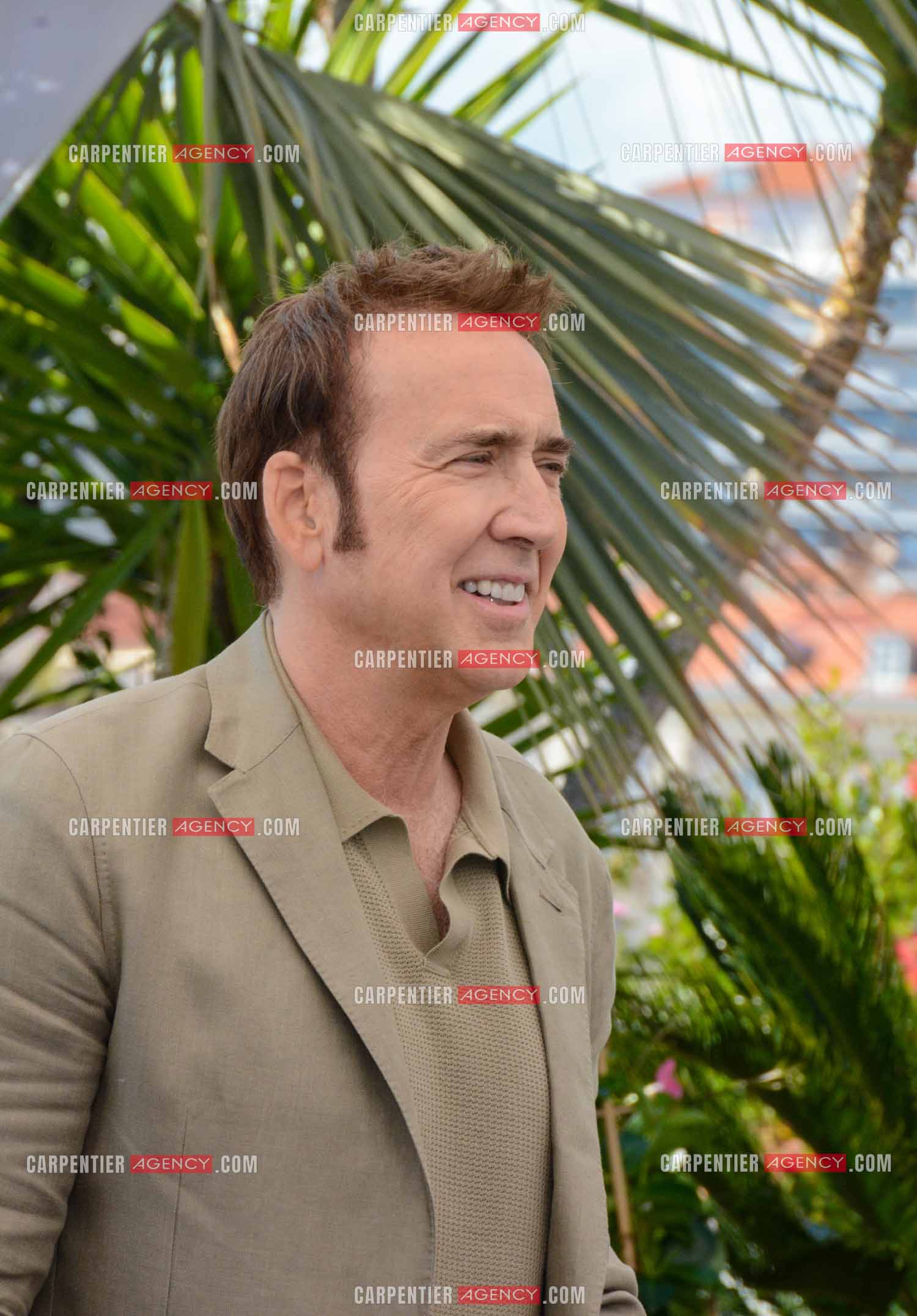 Festival de Cannes 2024. 77e édition du 14 au 25 Mai 2024. Photocall du film "The Surfer". L'acteur américain Nicolas Cage.