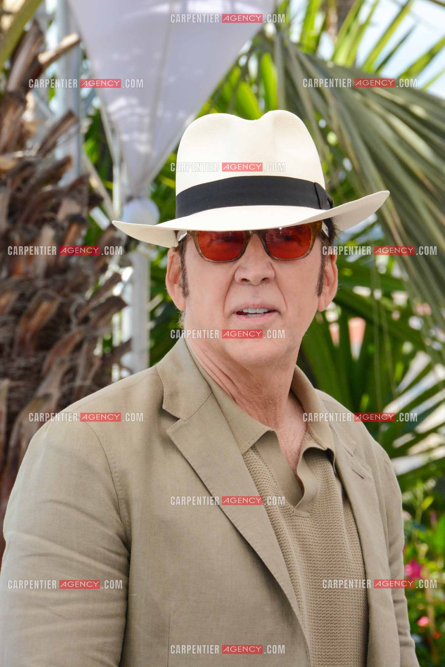 Festival de Cannes 2024. 77e édition du 14 au 25 Mai 2024. Photocall du film "The Surfer". L'acteur américain Nicolas Cage.