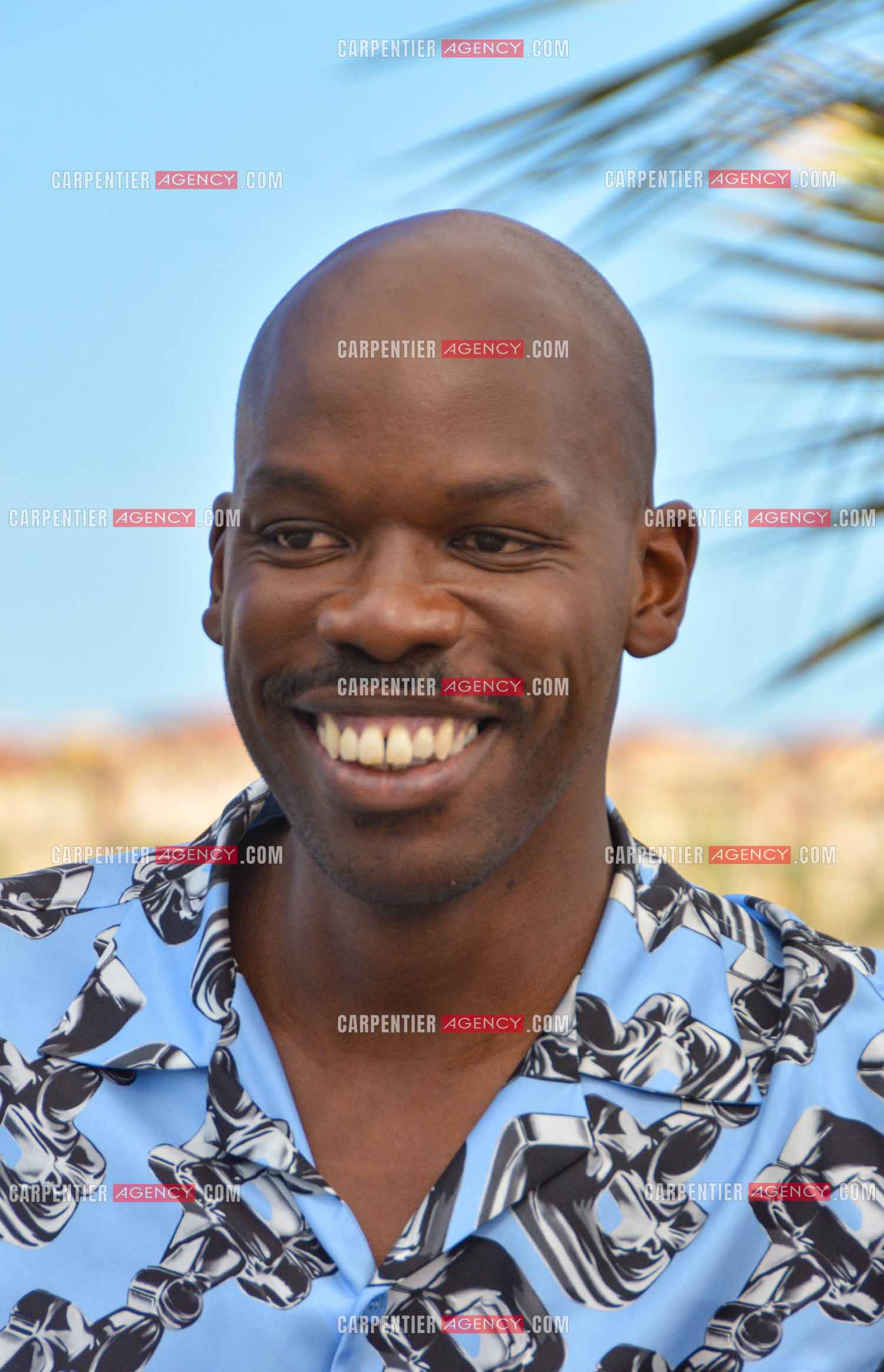 Ouverture du  77ème Festival de Cannes du 14 au 25 mai 2024. Photocall du film "Le Procès du Chien". L'acteur Jean-Pascal Zadi.