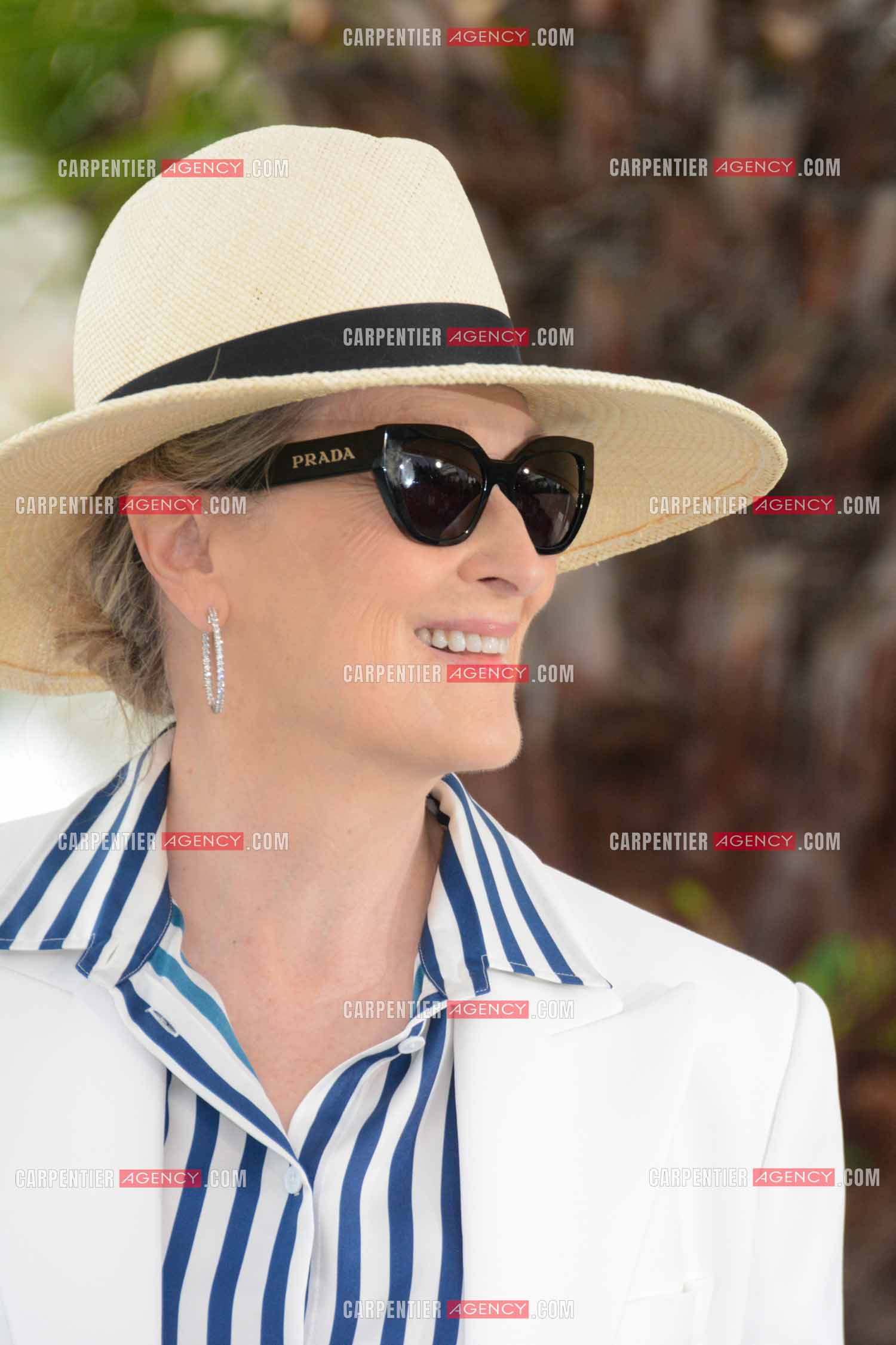Ouverture du  77ème Festival de Cannes du 14 au 25 mai 2024. Meryl Streep reçoit une Palme d’Or honorifique et assiste à un photocall.