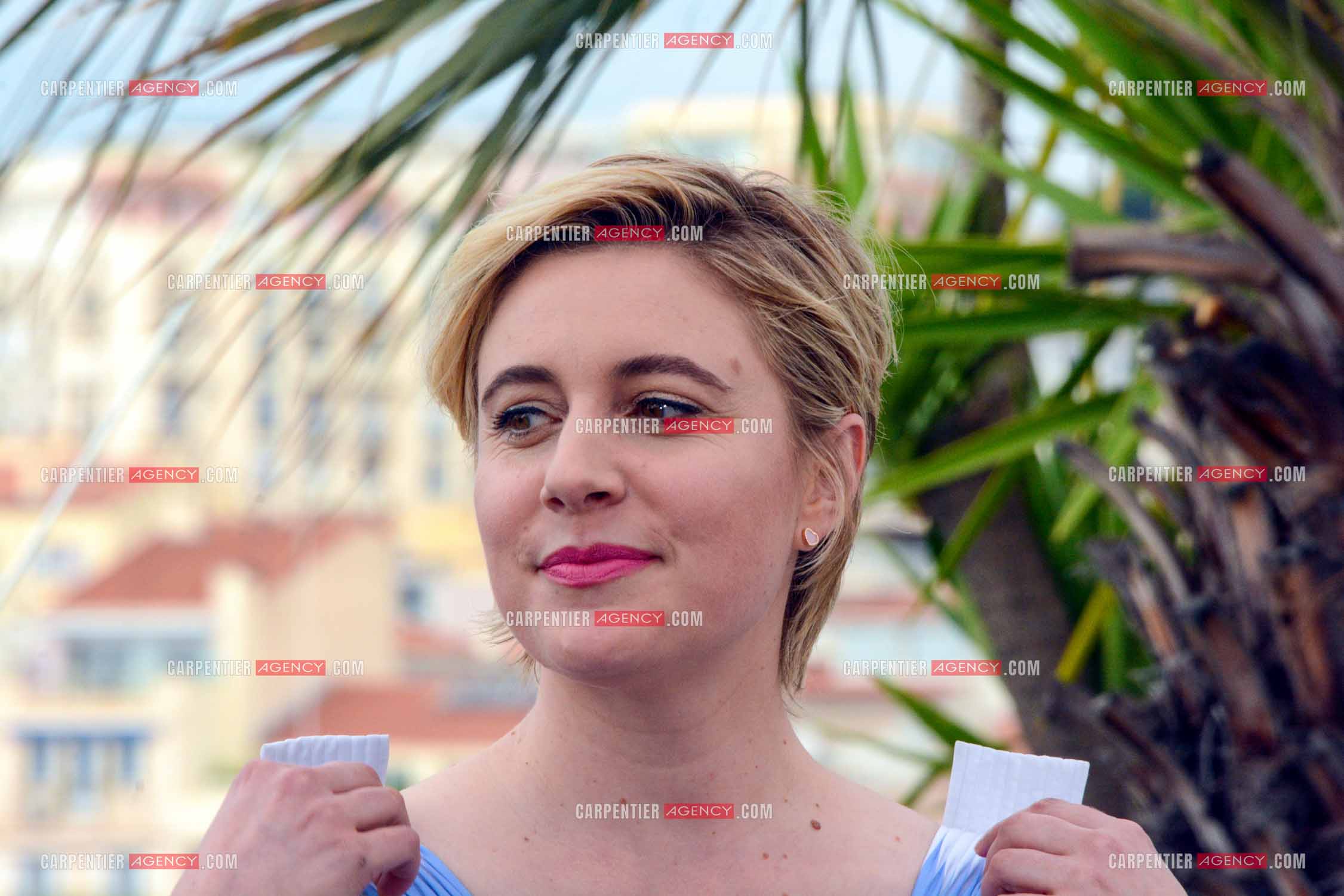 Ouverture du  77ème Festival de Cannes du 14 au 25 mai 2024. Photocall du Jury des Longs Métrages: L'actrice Greta Gerwig.
