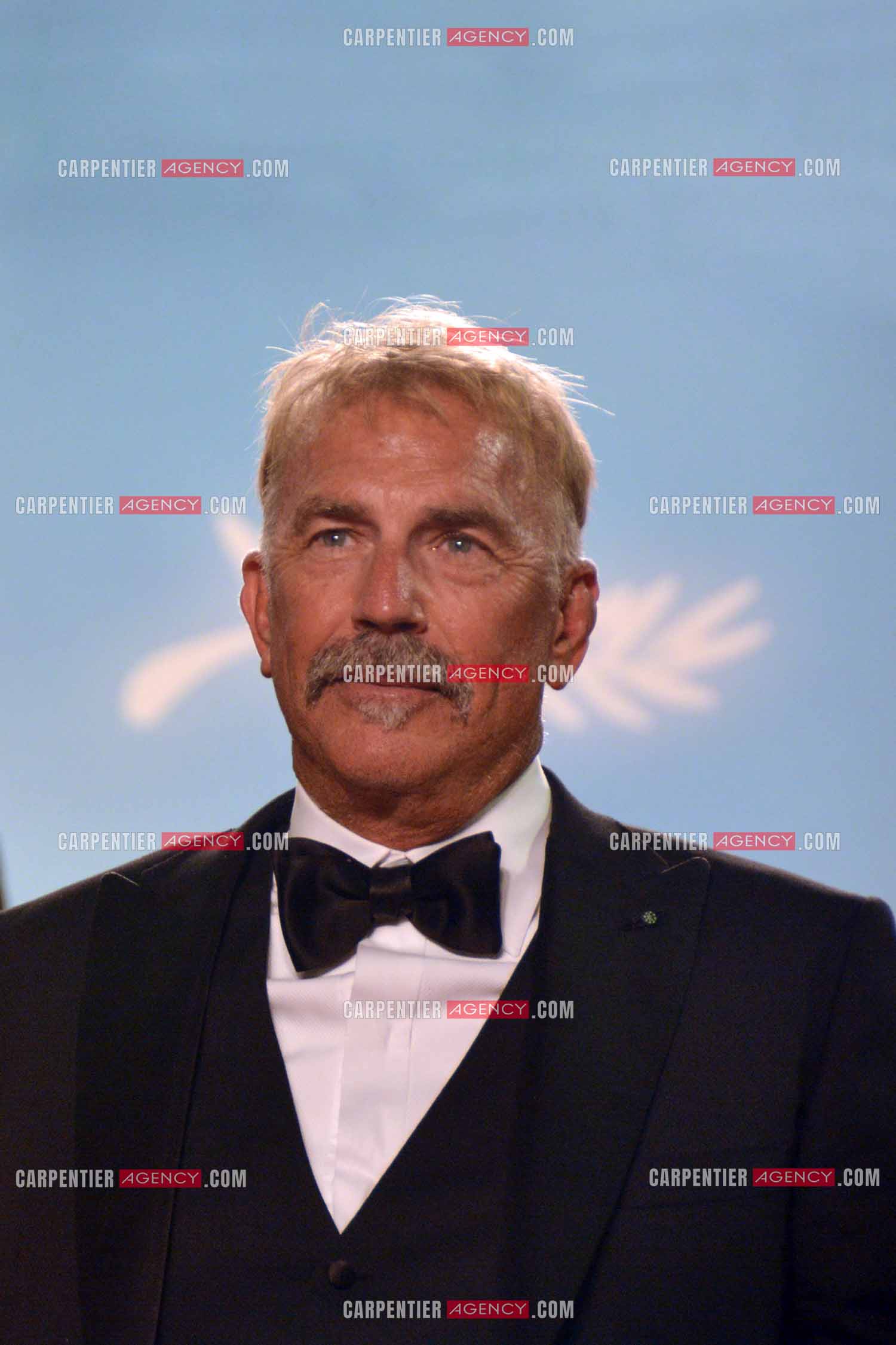 Ouverture du  77ème Festival de Cannes du 14 au 25 mai 2024.Le film “Horizon“,  une saga américaine. L'acteur américain Kevin Costner.