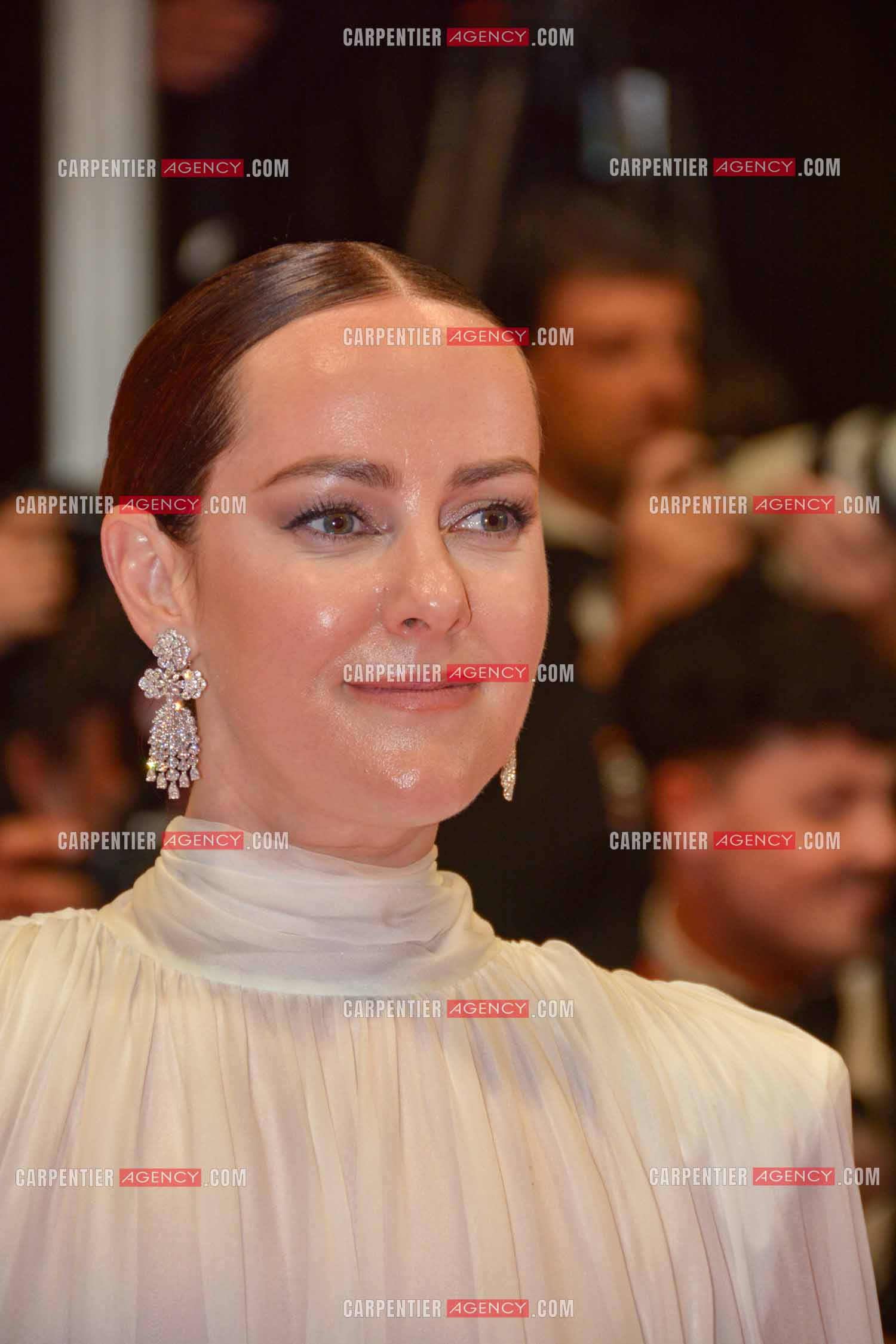 Ouverture du  77ème Festival de Cannes du 14 au 25 mai 2024.Le film “Horizon“,  une saga américaine. L'actrice Jenna Malone.