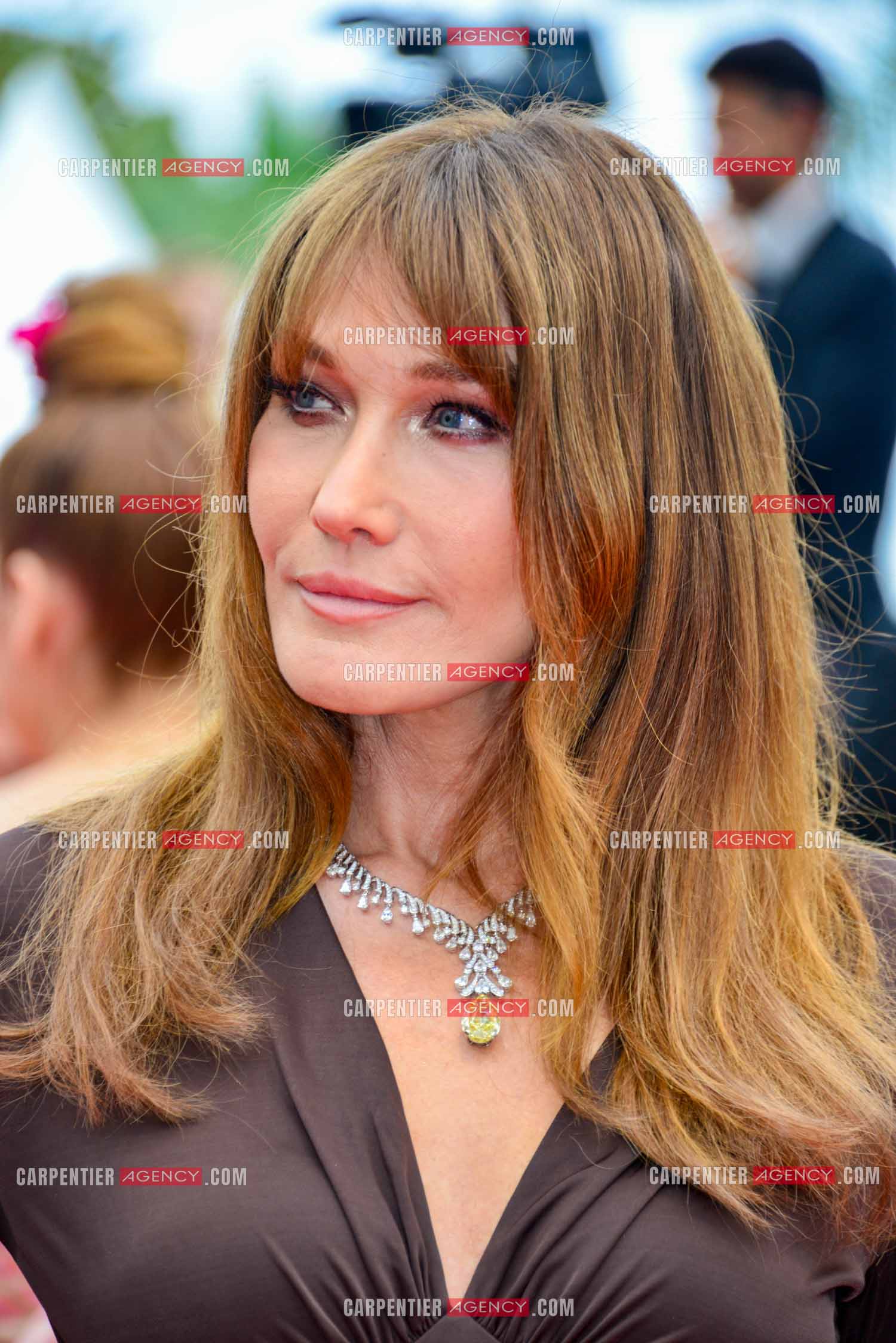 Festival de Cannes 2022. Le mannequin et chanteuse italienne Carla Bruni Sarkozy.
