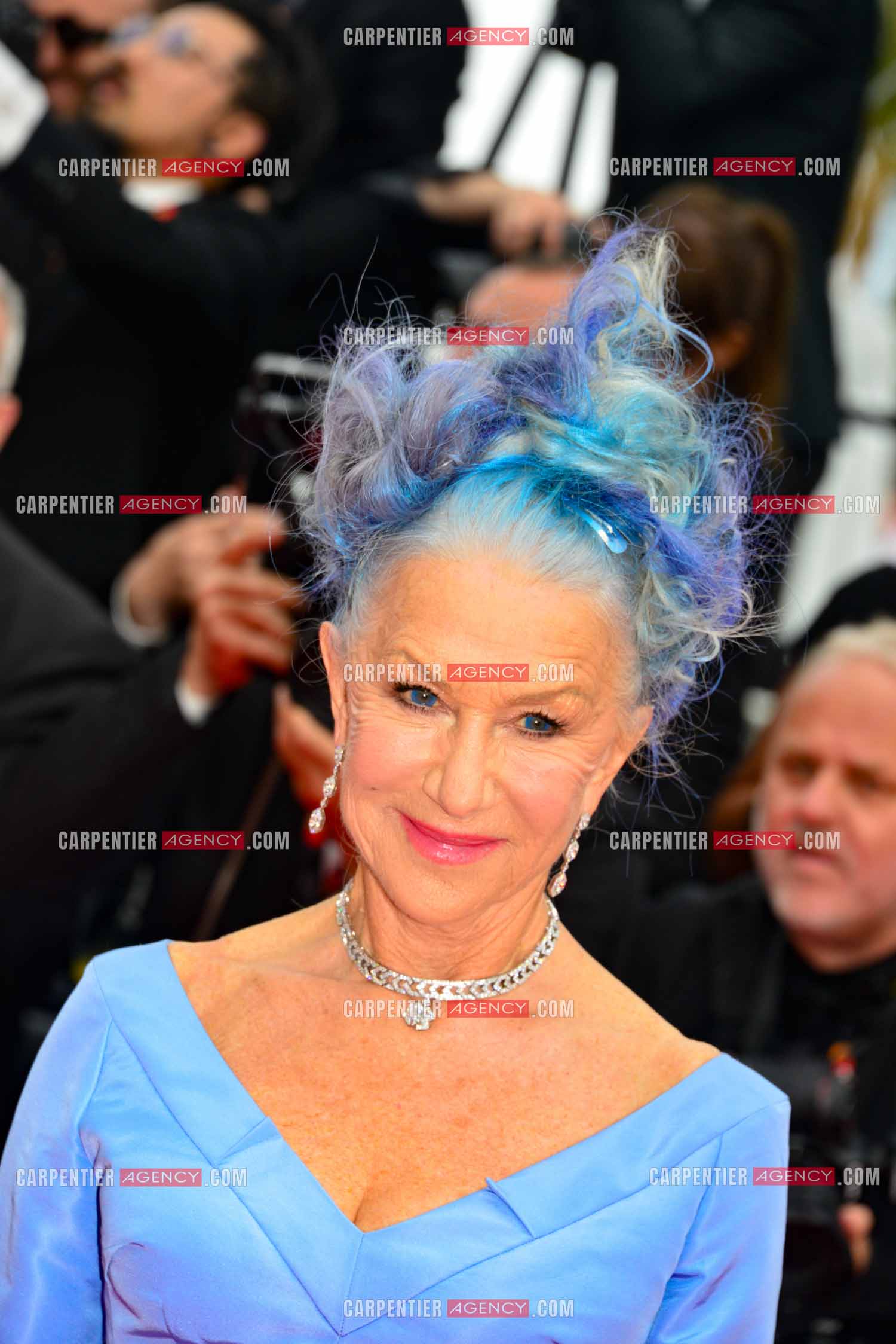 Festival de Cannes 2023. 76e édition, du 16 au 27 mai 2023 au Palais des festivals, à Cannes. L'actrice britannico-américaine Helen Mirren assiste à la cérémonie d'ouverture et à la projection du film “ Jeanne du Barry “.