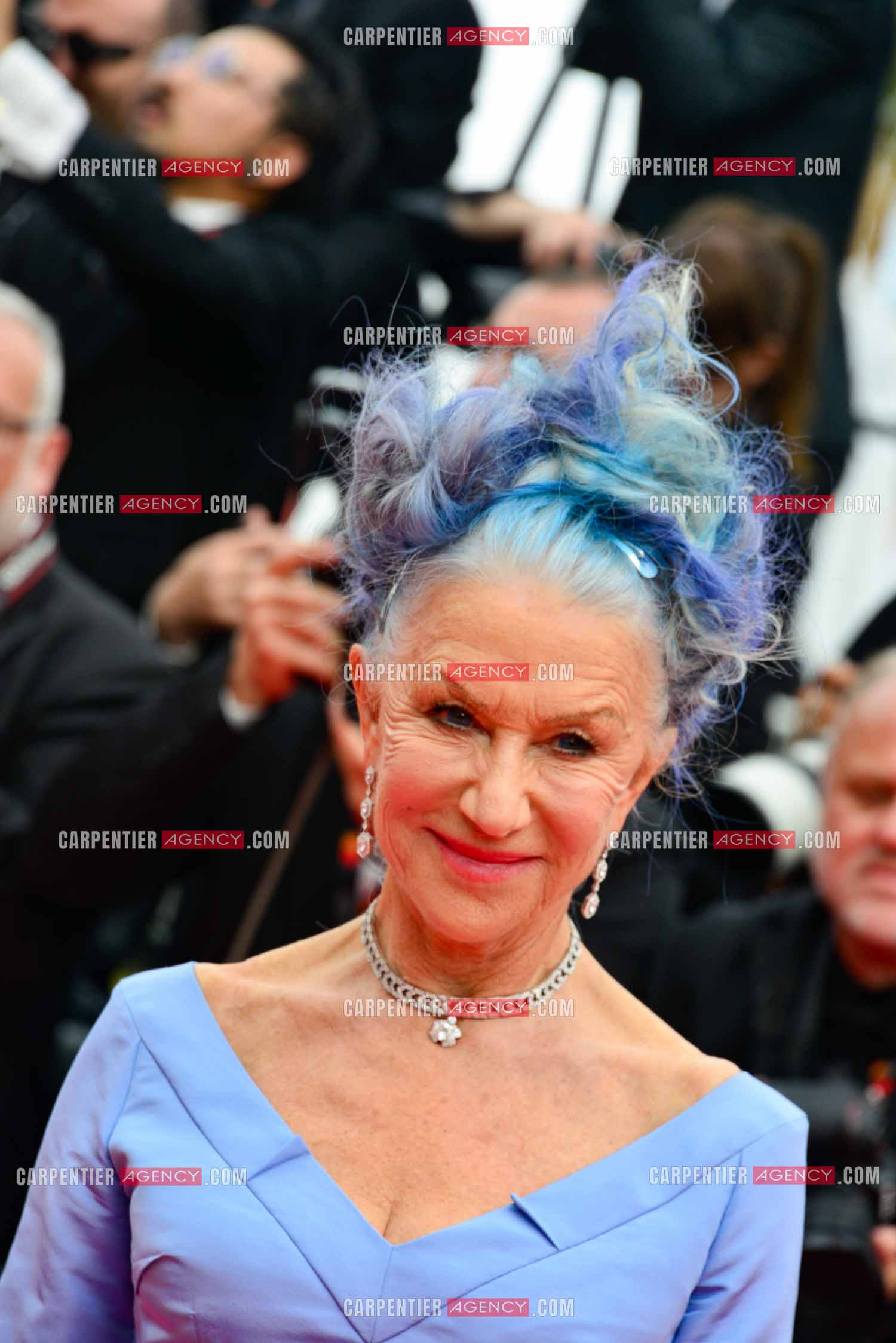 Festival de Cannes 2023. 76e édition, du 16 au 27 mai 2023 au Palais des festivals, à Cannes. L'actrice britannico-américaine Helen Mirren assiste à la cérémonie d'ouverture et à la projection du film “ Jeanne du Barry “.